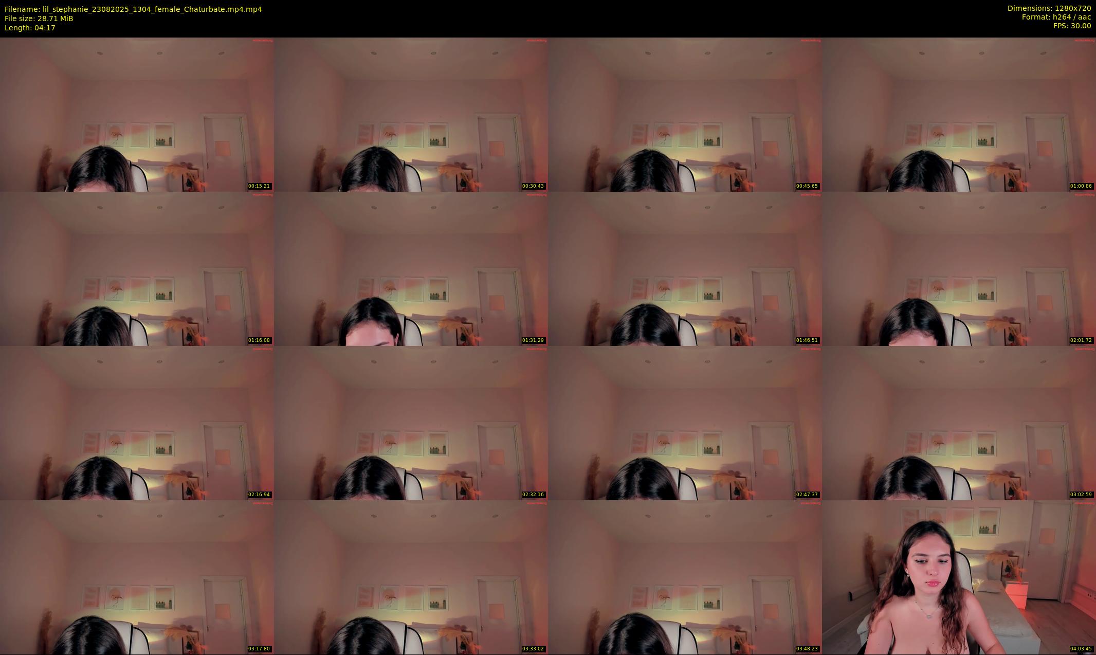 lil_stephanie — 5 minute Chaturbate female cam show recording, 720p, Aug 23, 2025