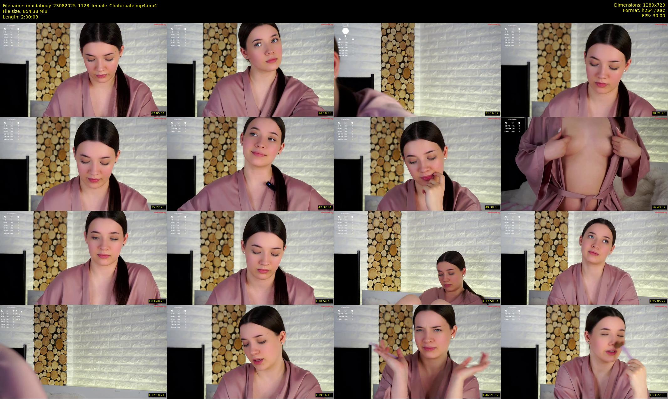 maidabuoy — 121 minute Chaturbate female cam show recording, 720p, Aug 23, 2025