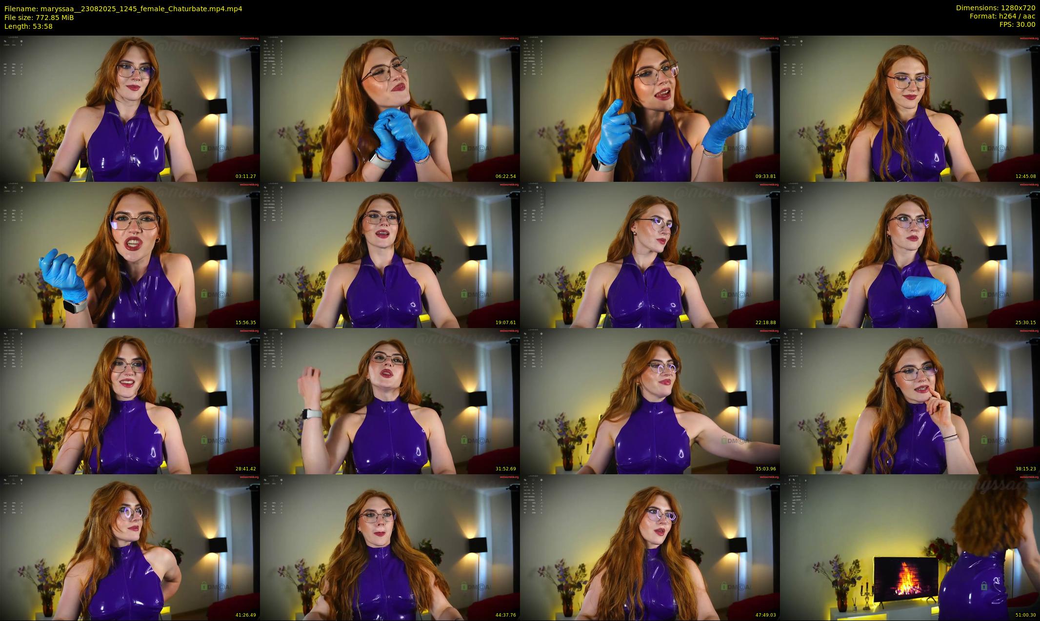 maryssaa_ — 54 minute Chaturbate female cam show recording, 720p, Aug 23, 2025