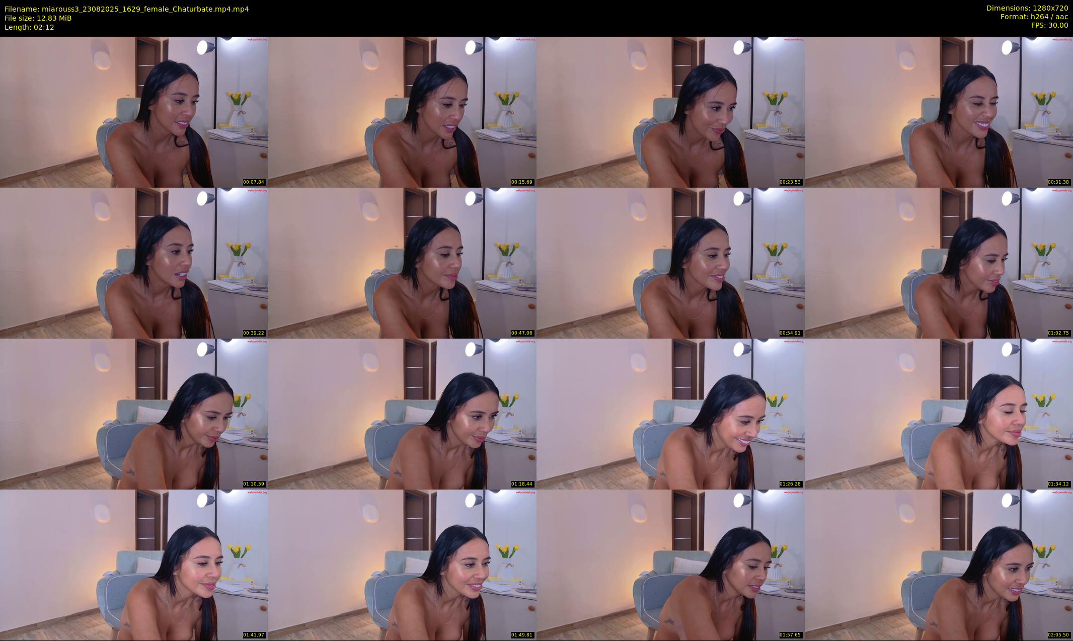 miarouss3 — 3 minute Chaturbate female cam show recording, 720p, Aug 23, 2025