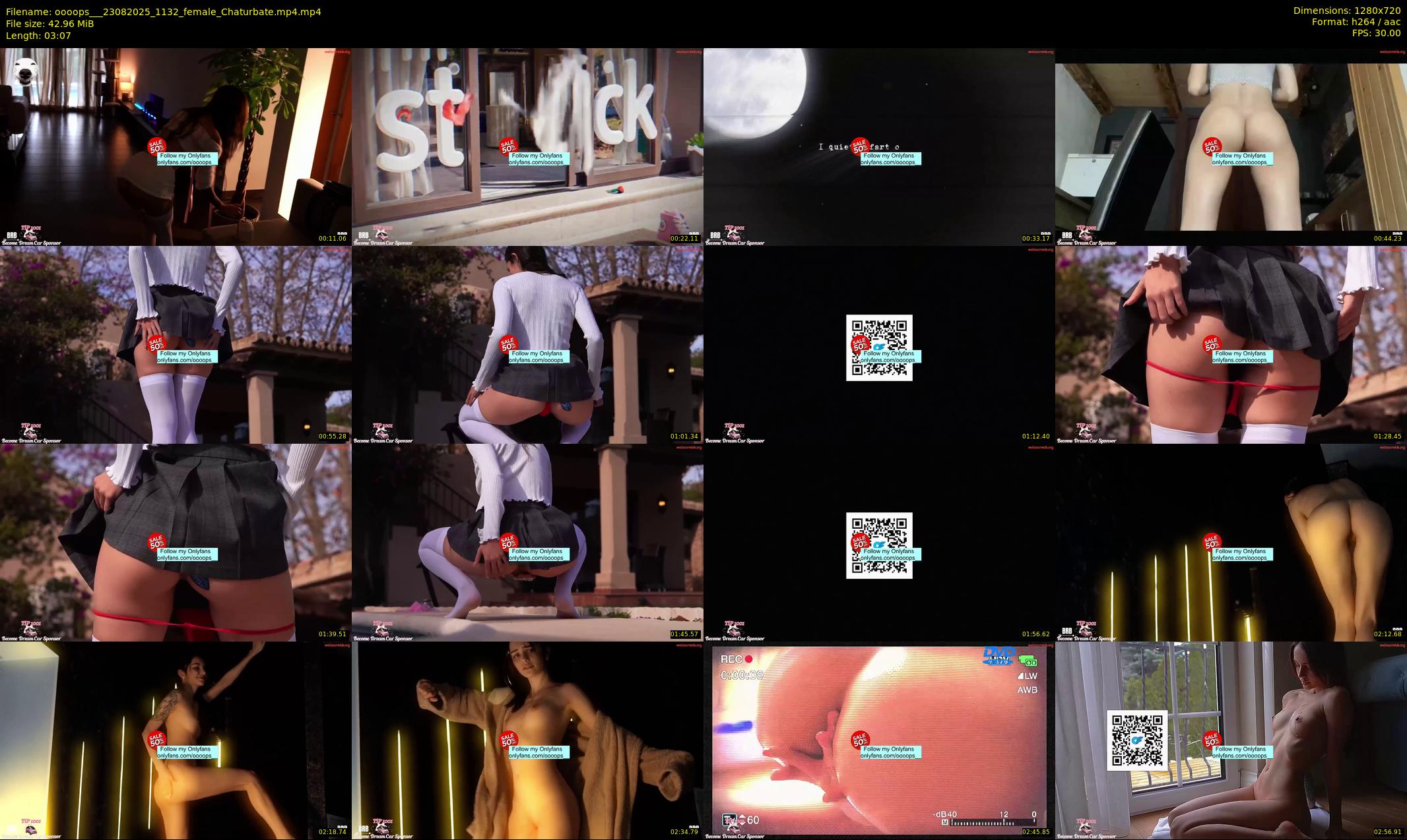 oooops__ — 4 minute Chaturbate female cam show recording, 720p, Aug 23, 2025
