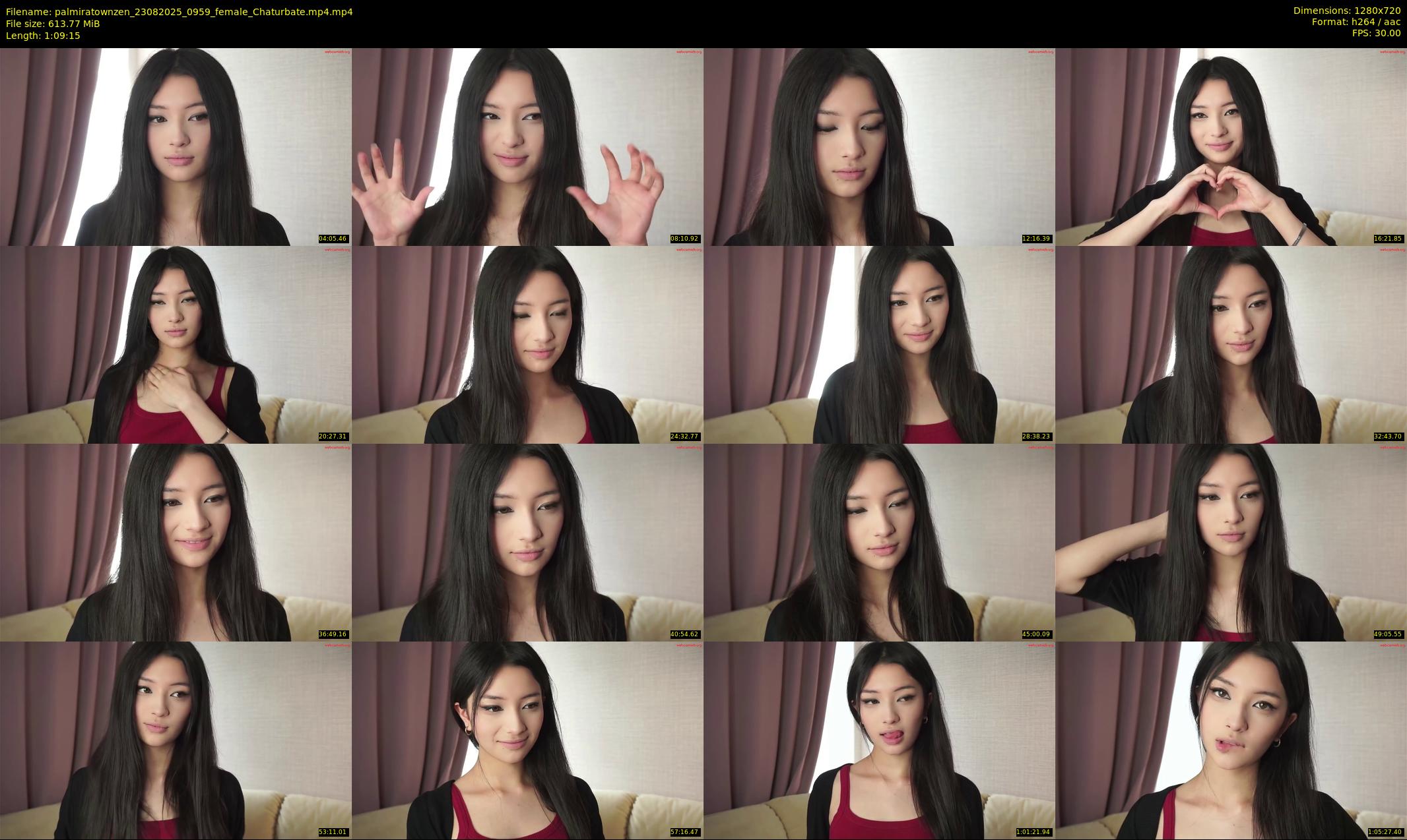 palmiratownzen — 70 minute Chaturbate female cam show recording, 720p, Aug 23, 2025