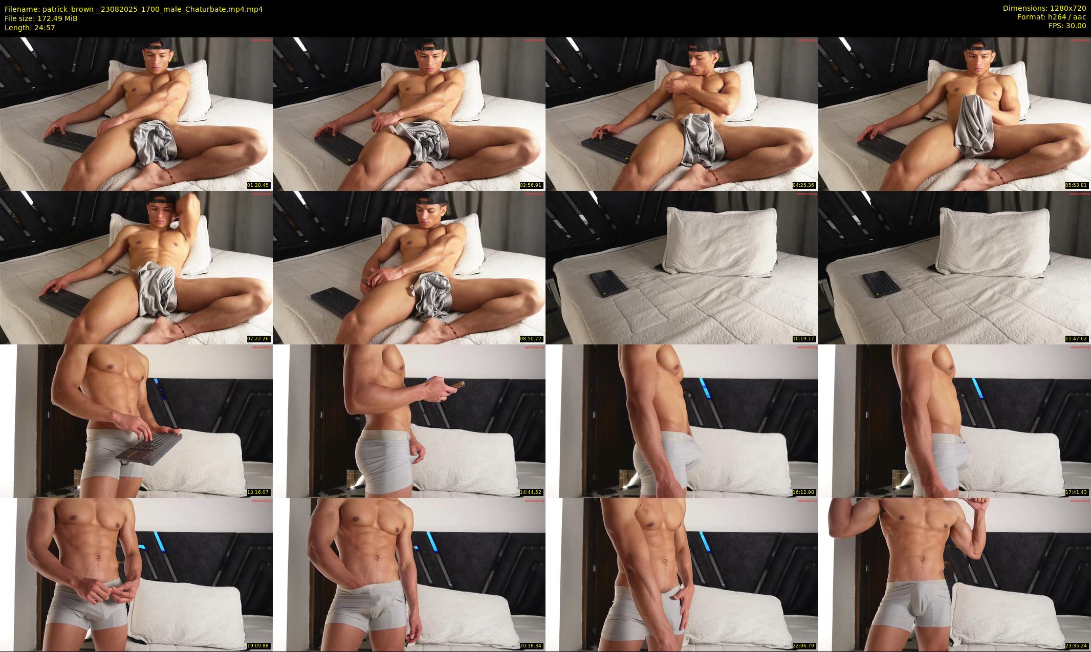 patrick_brown_ — 25 minute Chaturbate male cam show recording, 720p, Aug 23, 2025