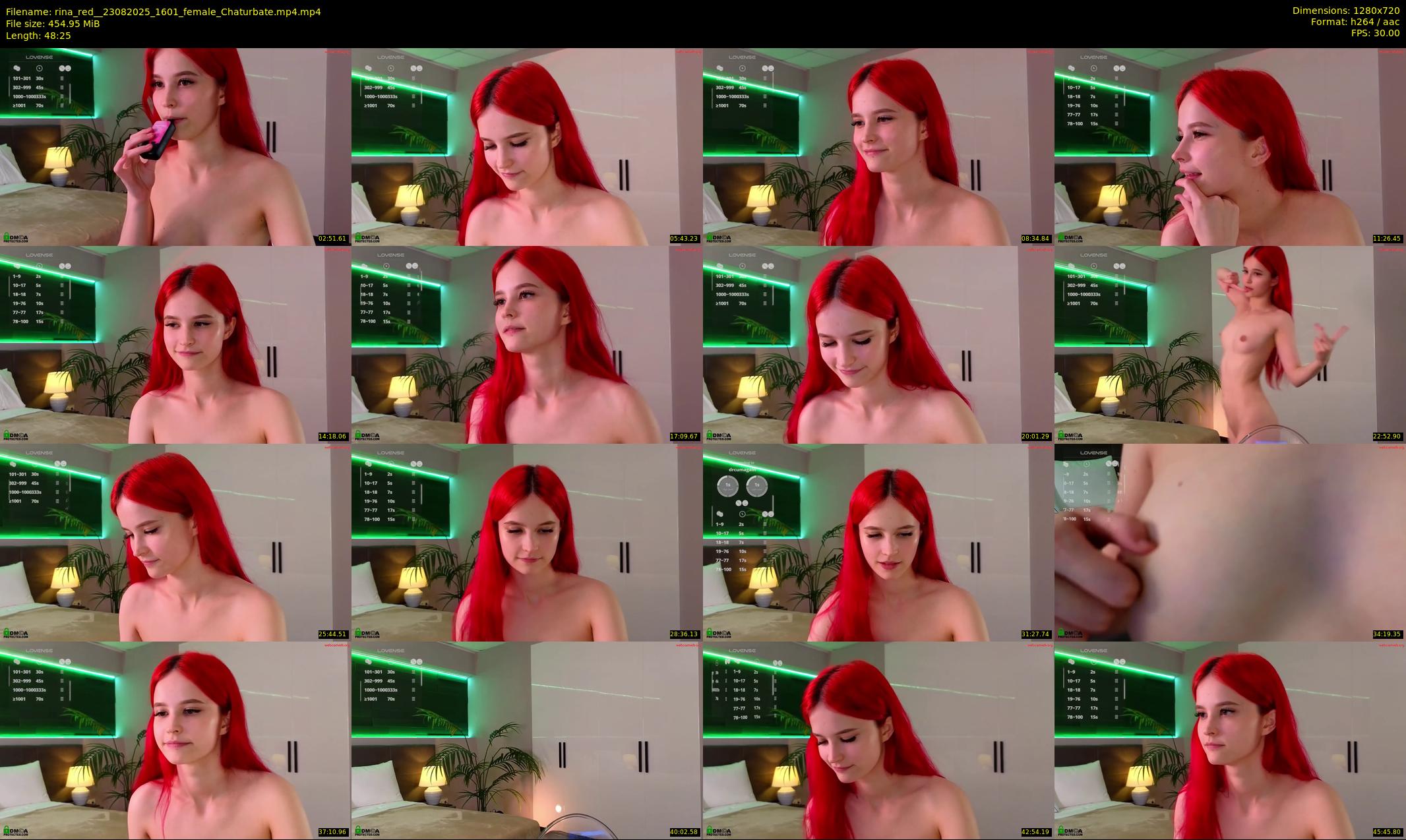 rina_red_ — 49 minute Chaturbate female cam show recording, 720p, Aug 23, 2025
