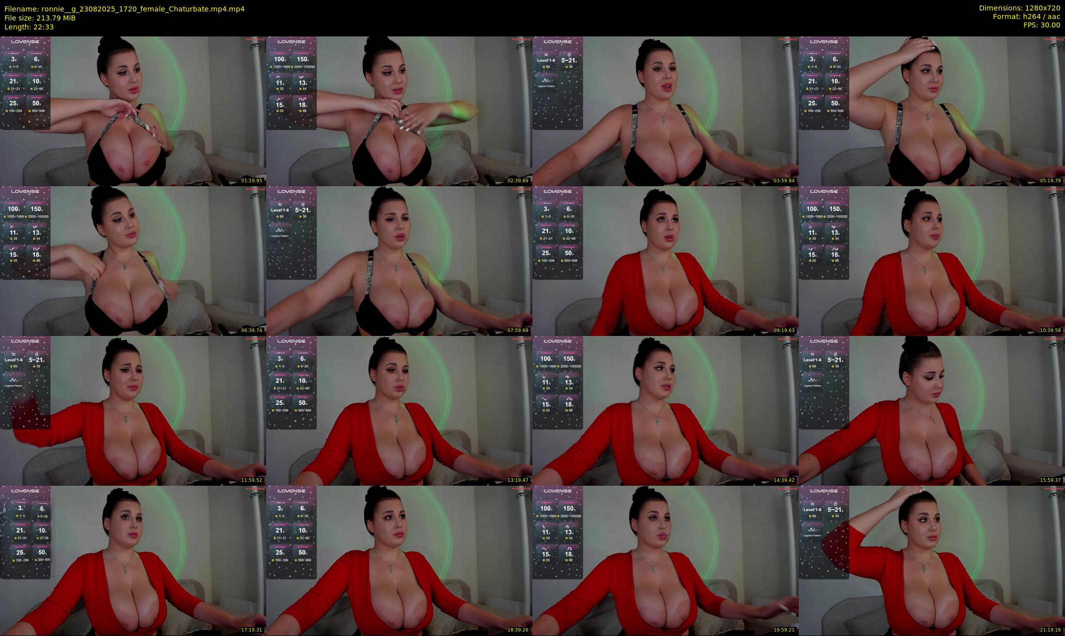 ronnie__g — 23 minute Chaturbate female cam show recording, 720p, Aug 23, 2025