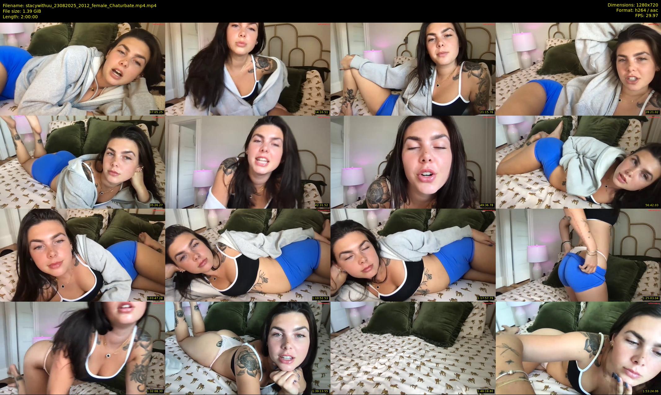 stacywithuu — 120 minute Chaturbate female cam show recording, 720p, Aug 23, 2025