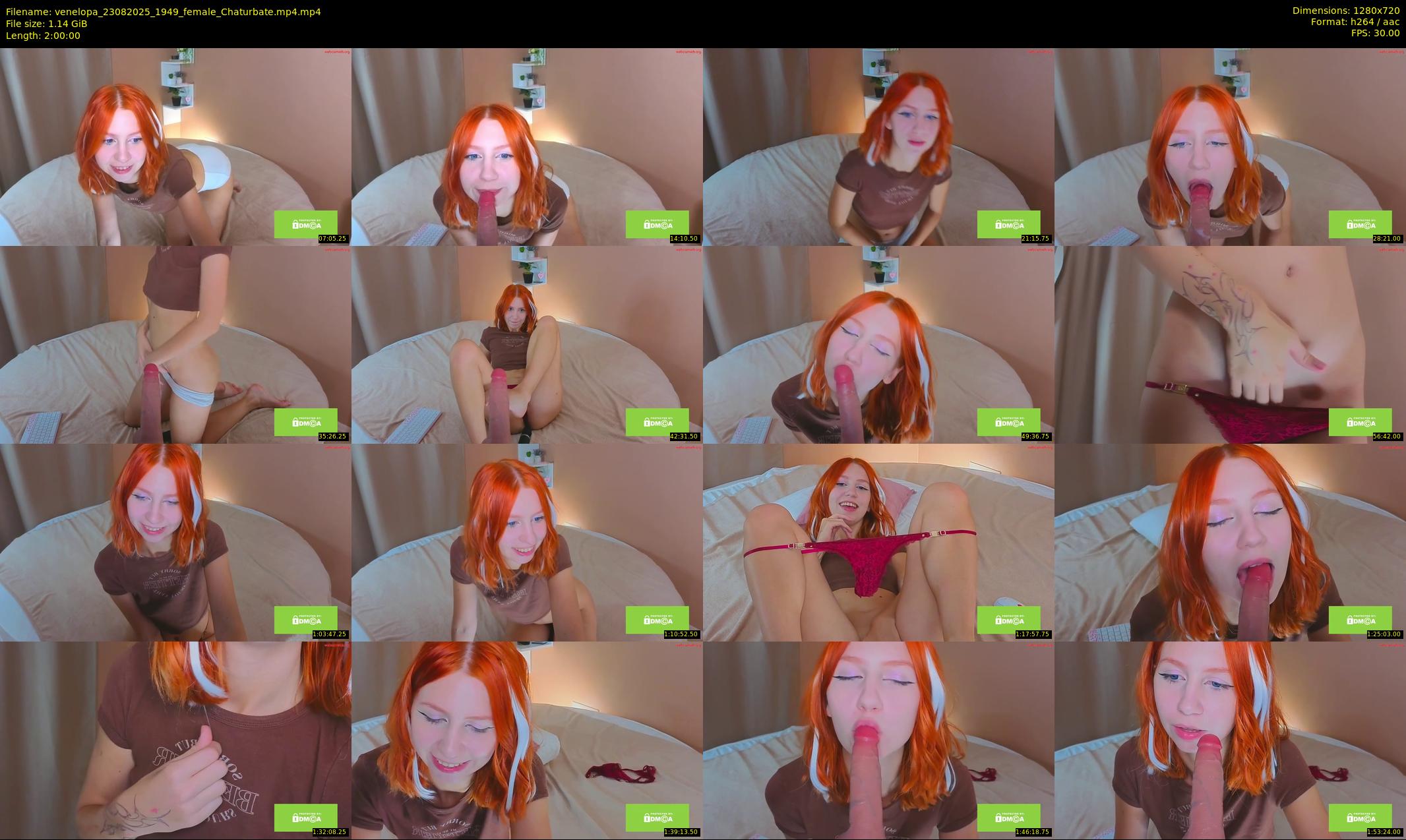 venelopa — 120 minute Chaturbate female cam show recording, 720p, Aug 23, 2025