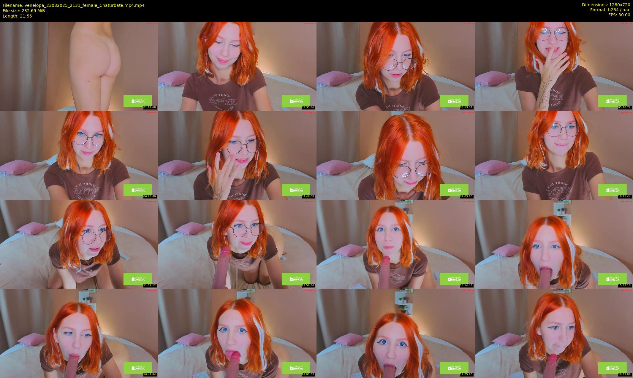 venelopa — 22 minute Chaturbate female cam show recording, 720p, Aug 23, 2025