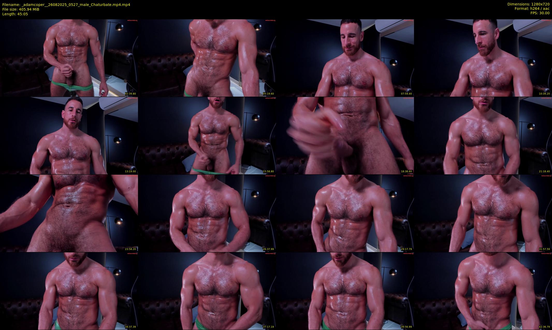 _adamcoper_ — 46 minute Chaturbate male cam show recording, 720p, Aug 26, 2025