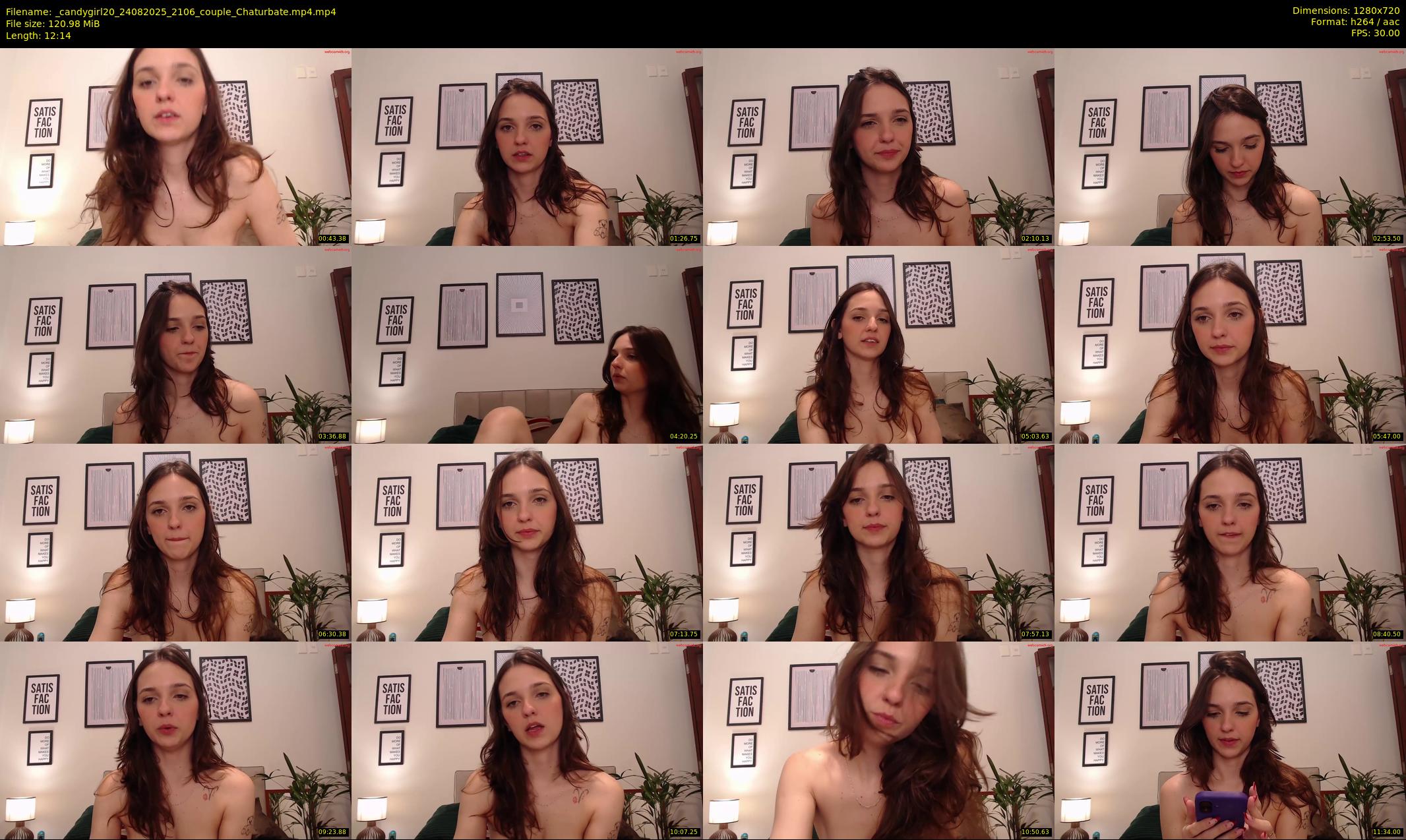 _candygirl20 — 13 minute Chaturbate female cam show recording, 720p, Aug 24, 2025