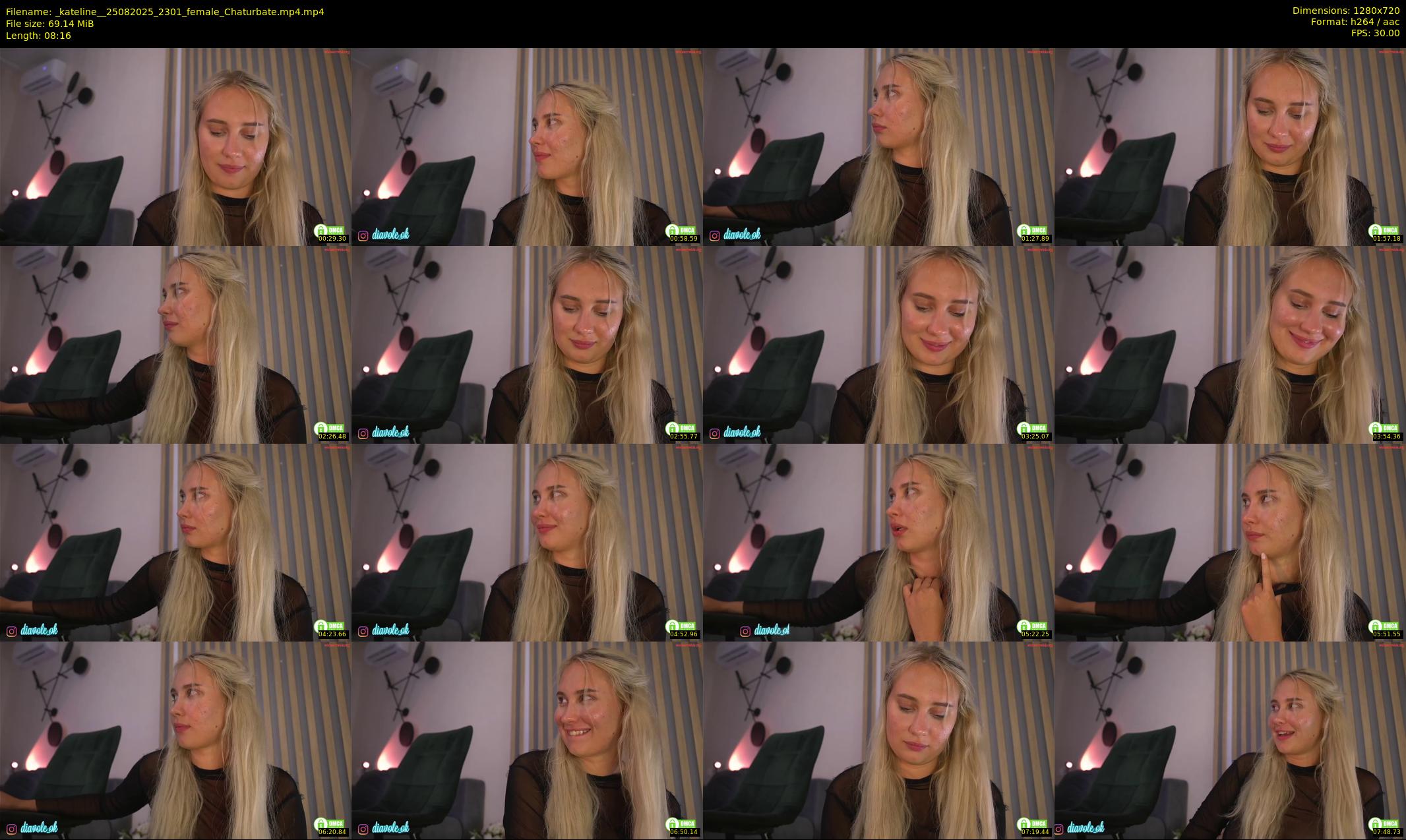_kateline_ — 9 minute Chaturbate female cam show recording, 720p, Aug 25, 2025