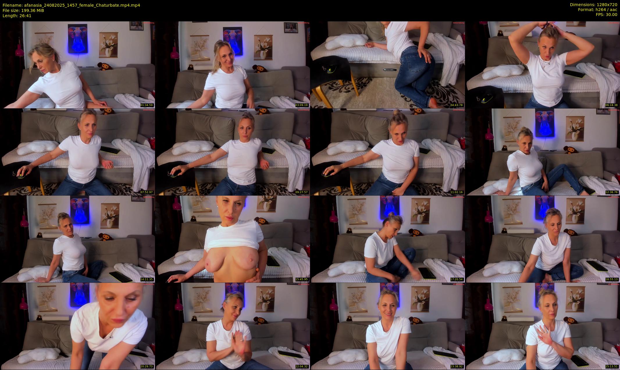 afanasia — 27 minute Chaturbate female cam show recording, 720p, Aug 24, 2025