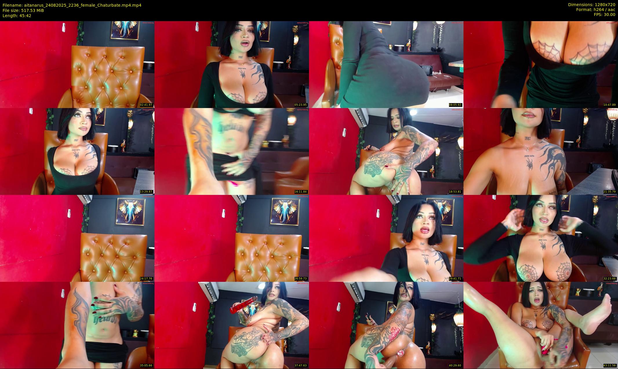 aitanarus — 46 minute Chaturbate female cam show recording, 720p, Aug 24, 2025