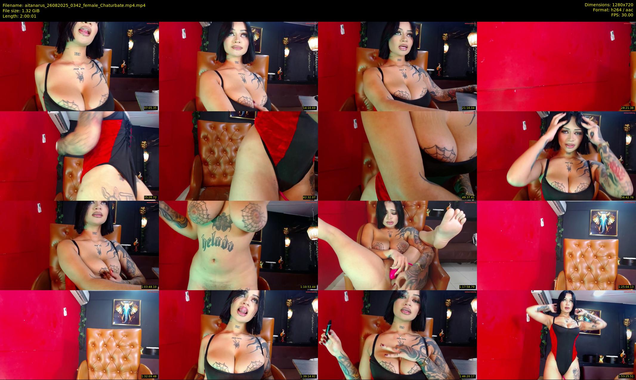 aitanarus — 121 minute Chaturbate female cam show recording, 720p, Aug 26, 2025
