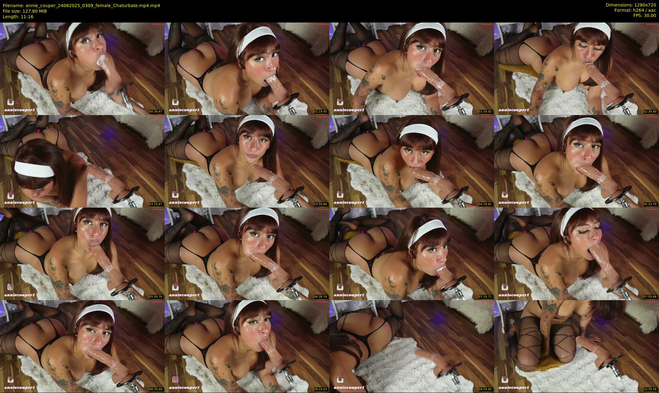 annie_couper — 12 minute Chaturbate female cam show recording, 720p, Aug 24, 2025