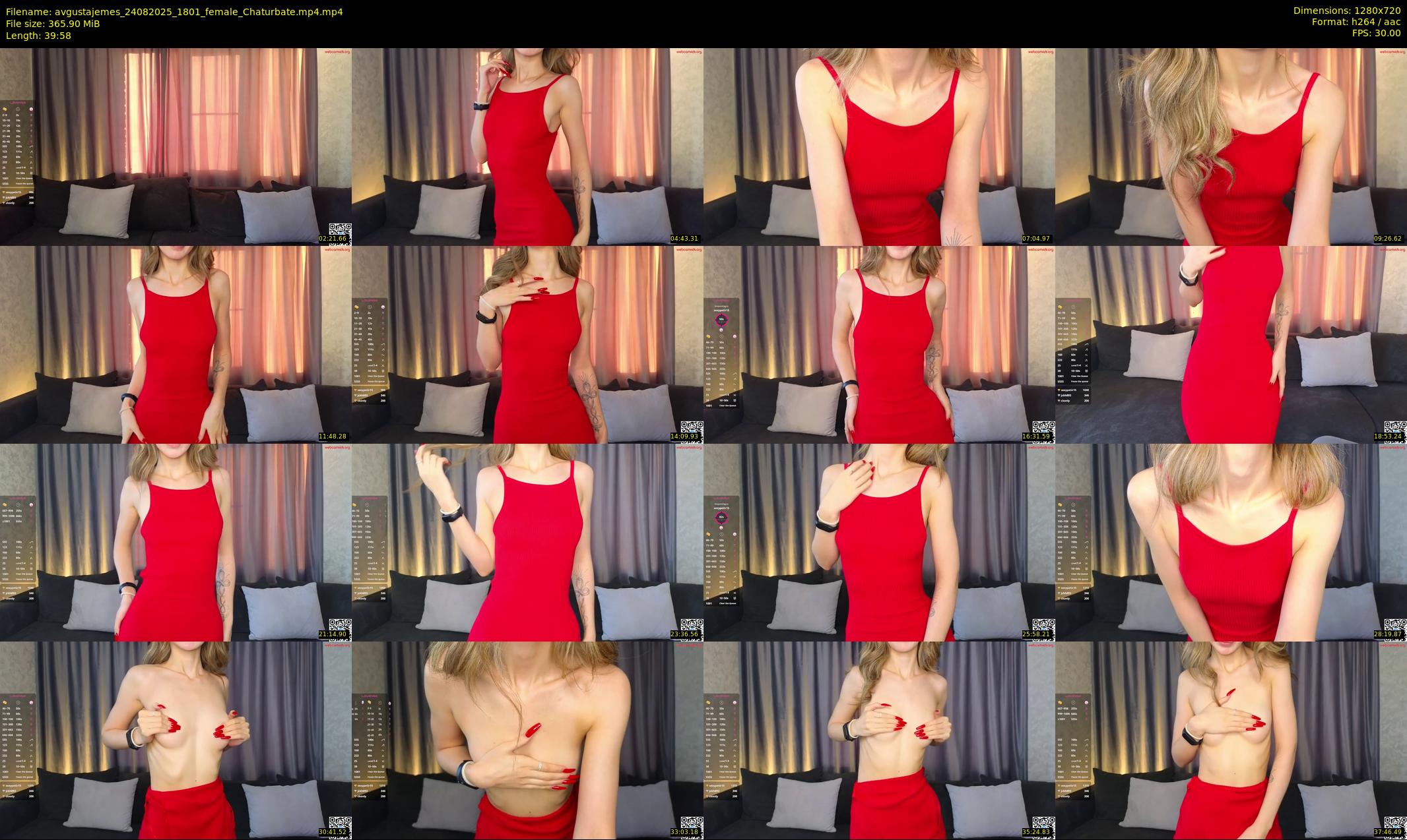 avgustajemes — 40 minute Chaturbate female cam show recording, 720p, Aug 24, 2025
