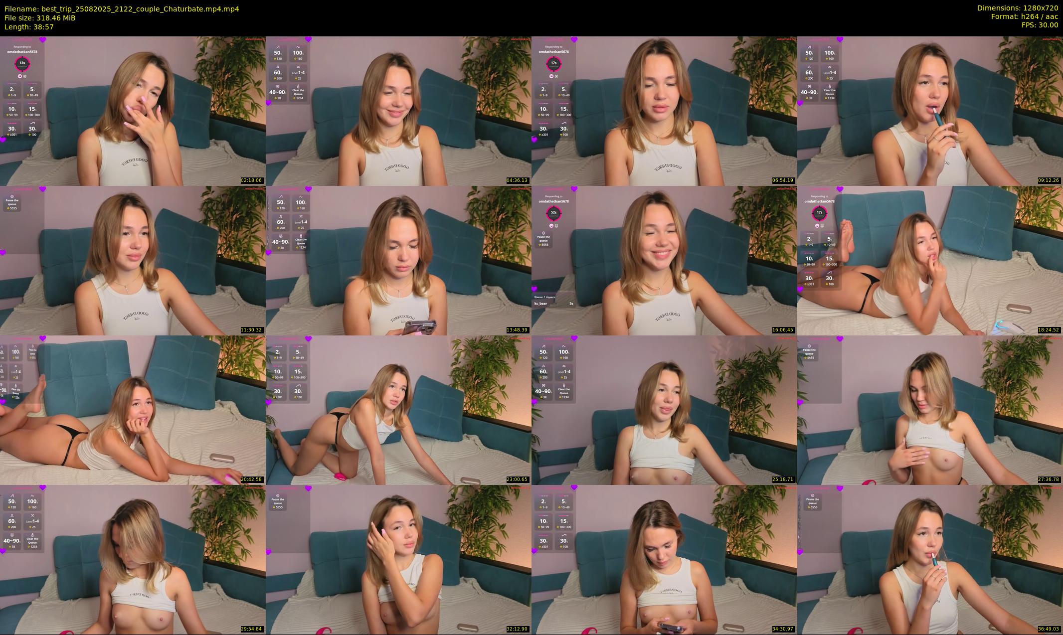 best_trip — 39 minute Chaturbate couple cam show recording, 720p, Aug 25, 2025