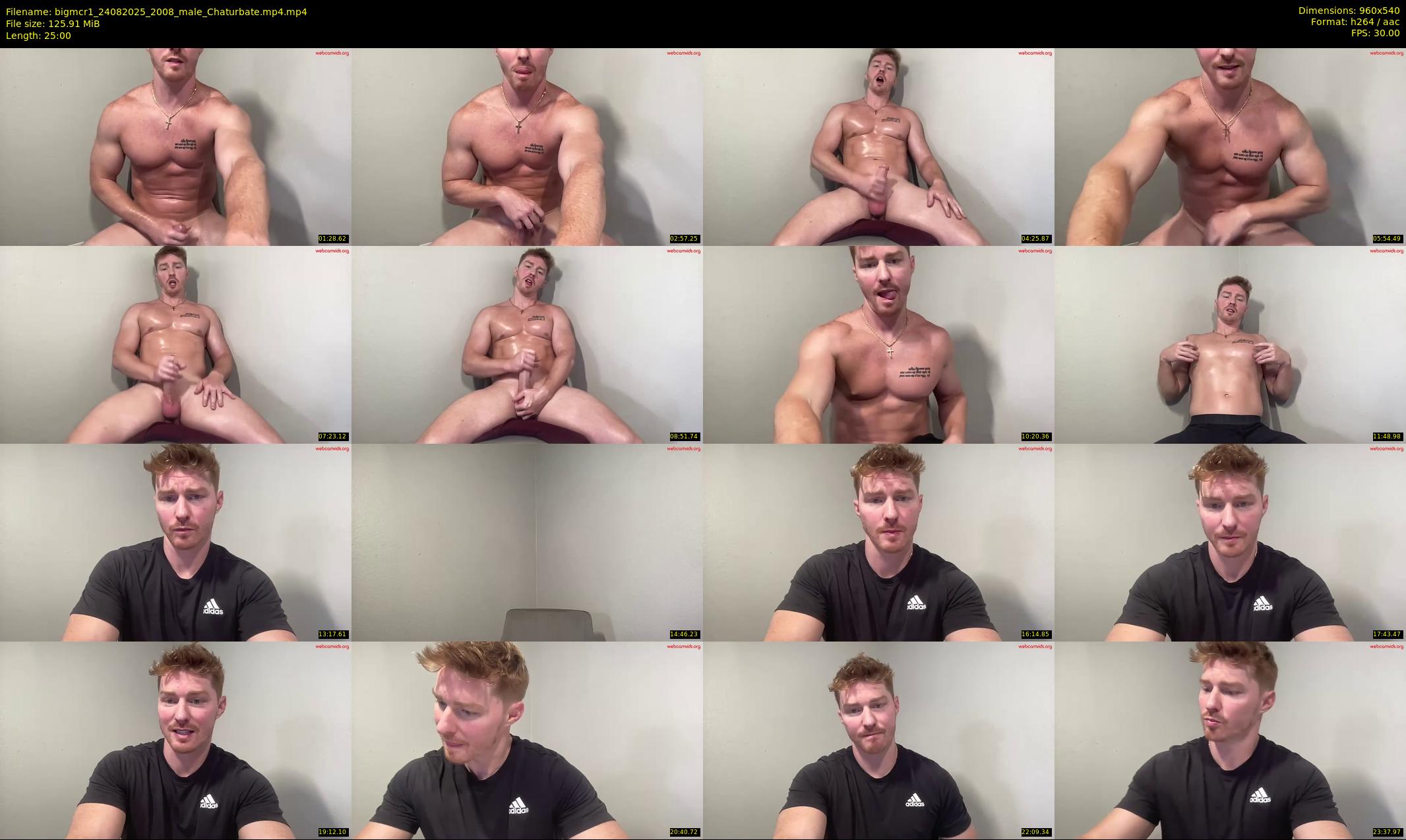 bigmcr1 — 25 minute Chaturbate male cam show recording, 480p, Aug 24, 2025