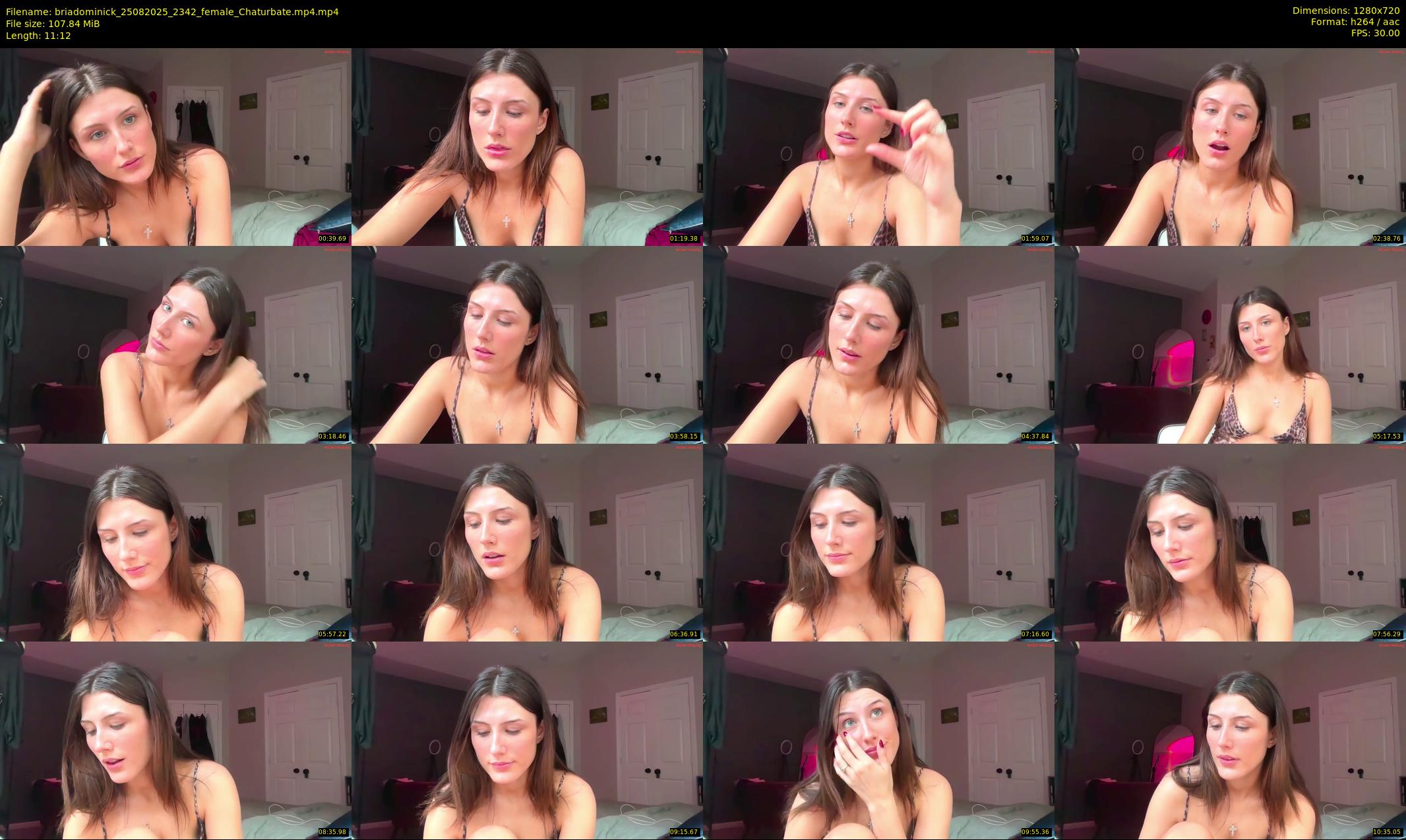 briadominick — 12 minute Chaturbate couple cam show recording, 720p, Aug 25, 2025