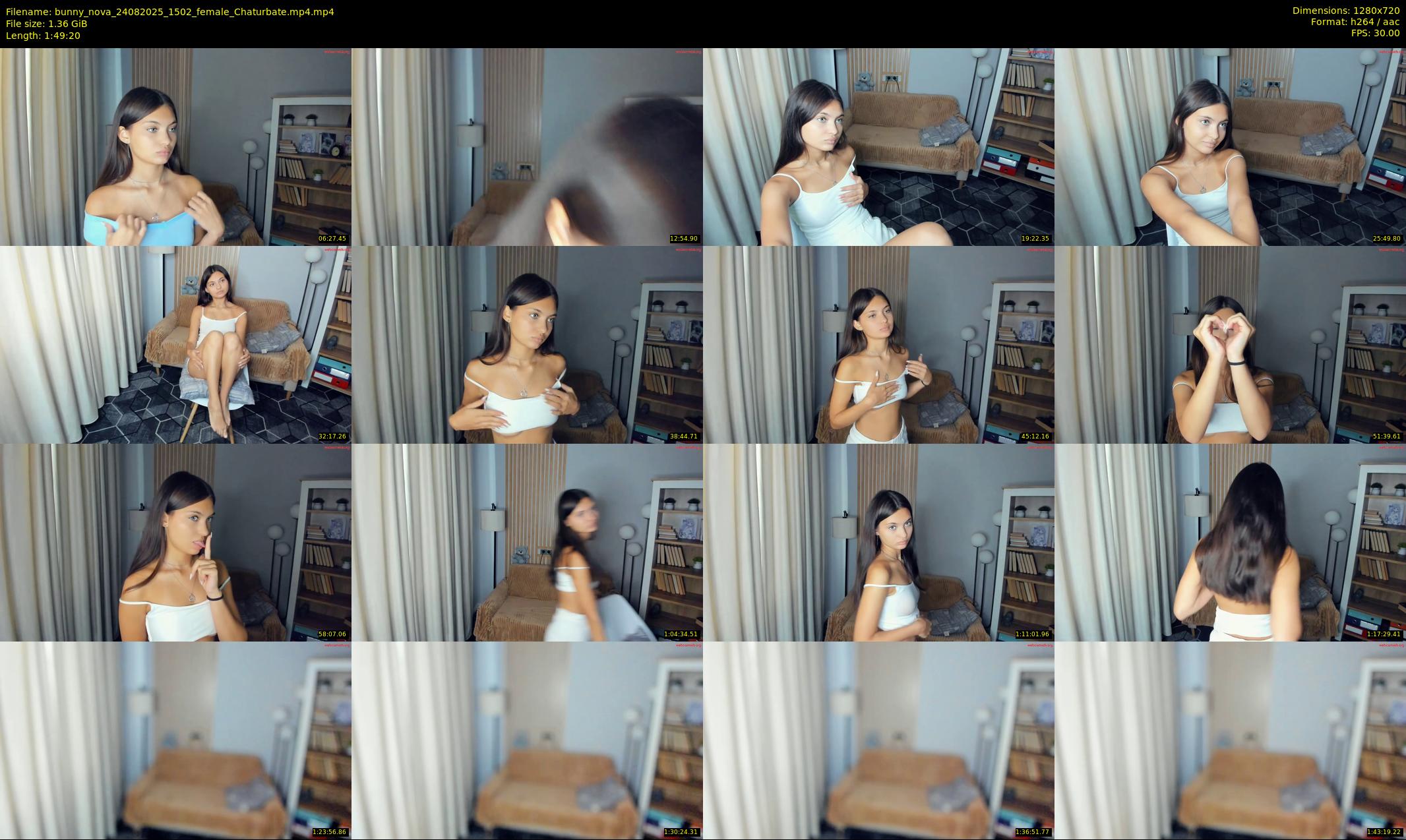 bunny_nova — 110 minute Chaturbate female cam show recording, 720p, Aug 24, 2025