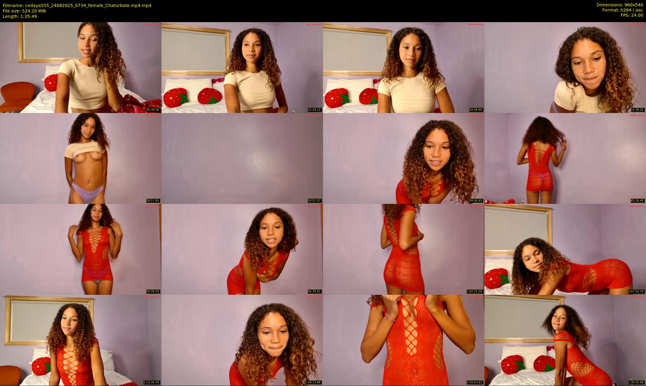 cedaya555 — 96 minute Chaturbate female cam show recording, 480p, Aug 24, 2025