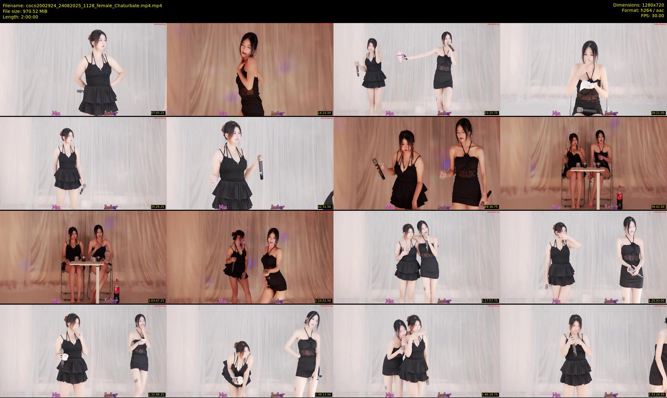 coco2002924 — 120 minute Chaturbate female cam show recording, 720p, Aug 24, 2025