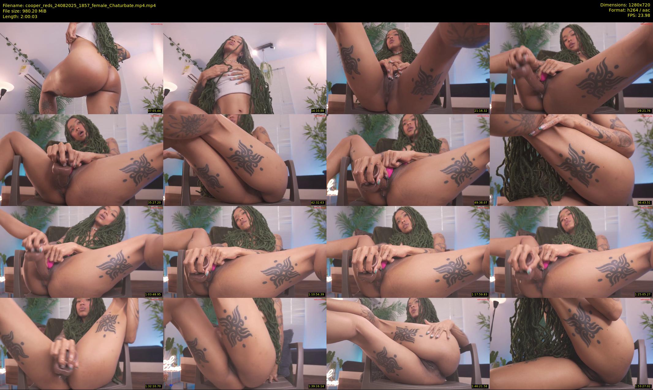 cooper_reds — 121 minute Chaturbate female cam show recording, 720p, Aug 24, 2025