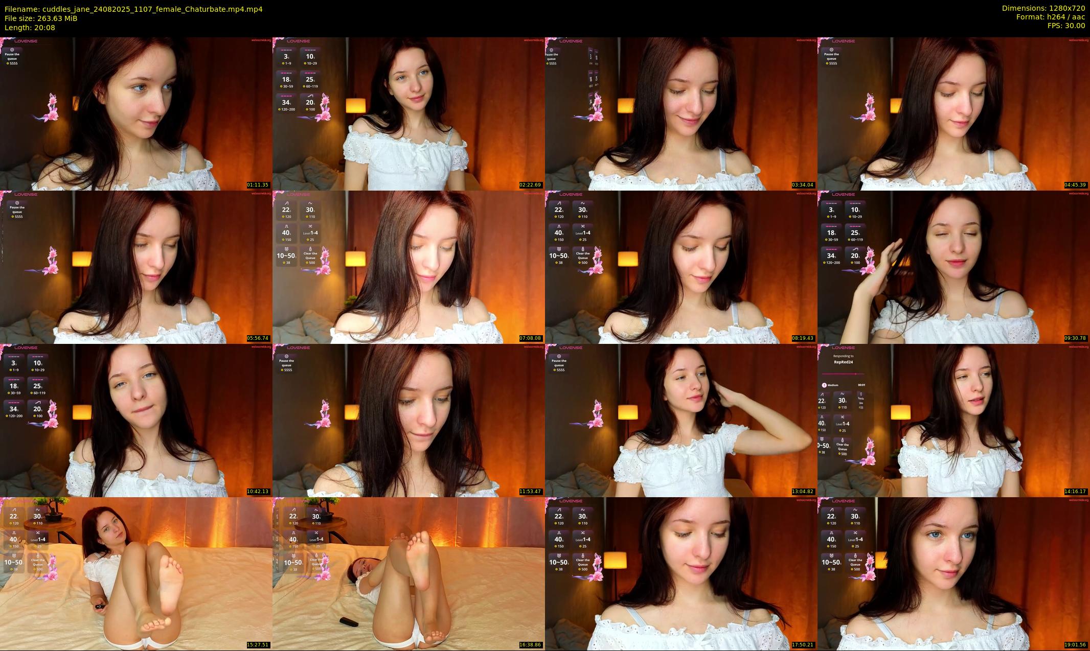 cuddles_jane — 21 minute Chaturbate female cam show recording, 720p, Aug 24, 2025