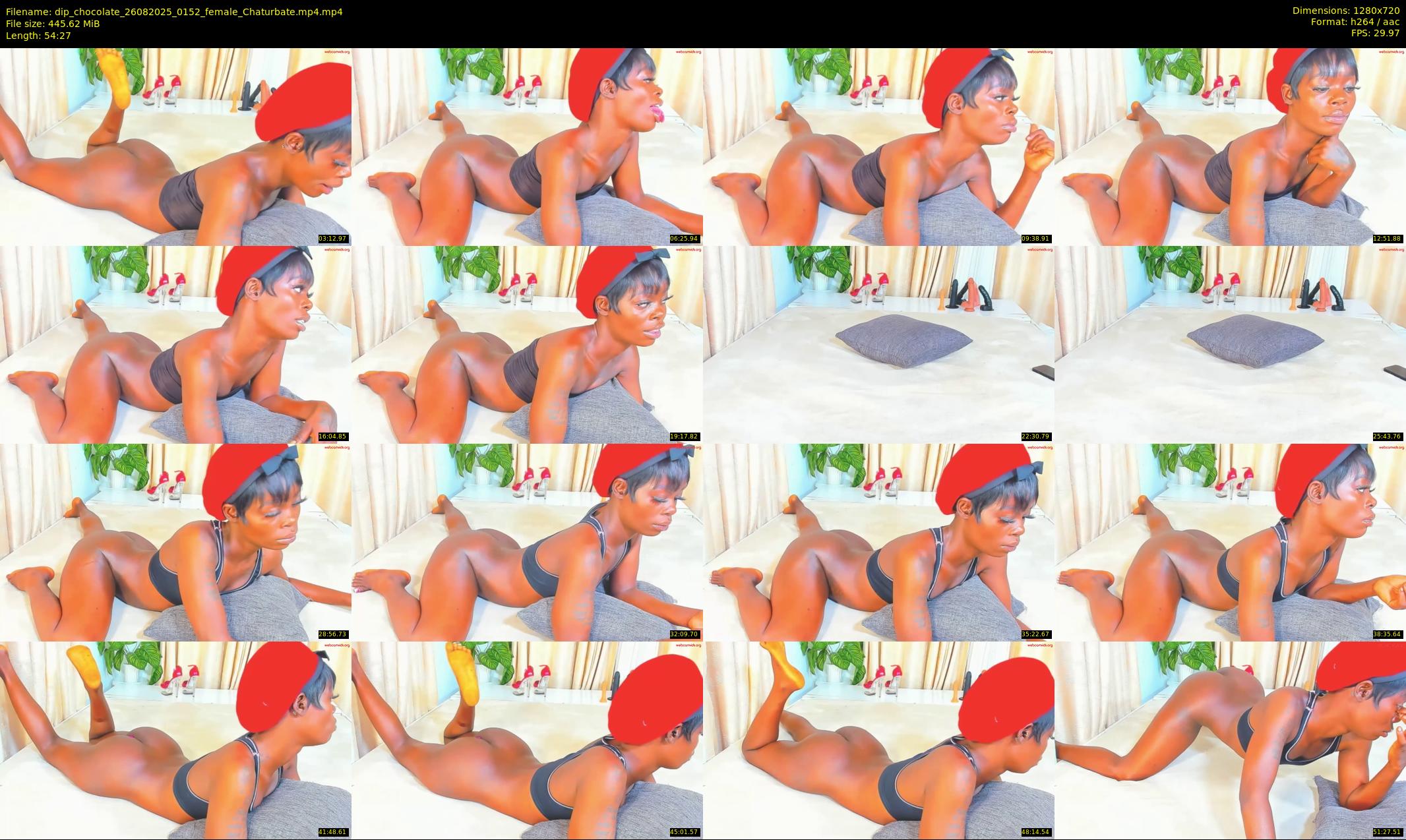 dip_chocolate — 55 minute Chaturbate couple cam show recording, 720p, Aug 26, 2025