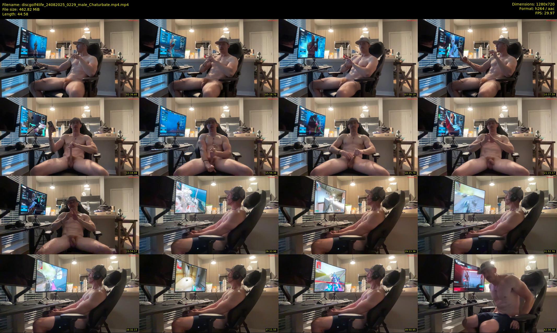 discgolf4life — 45 minute Chaturbate male cam show recording, 720p, Aug 24, 2025
