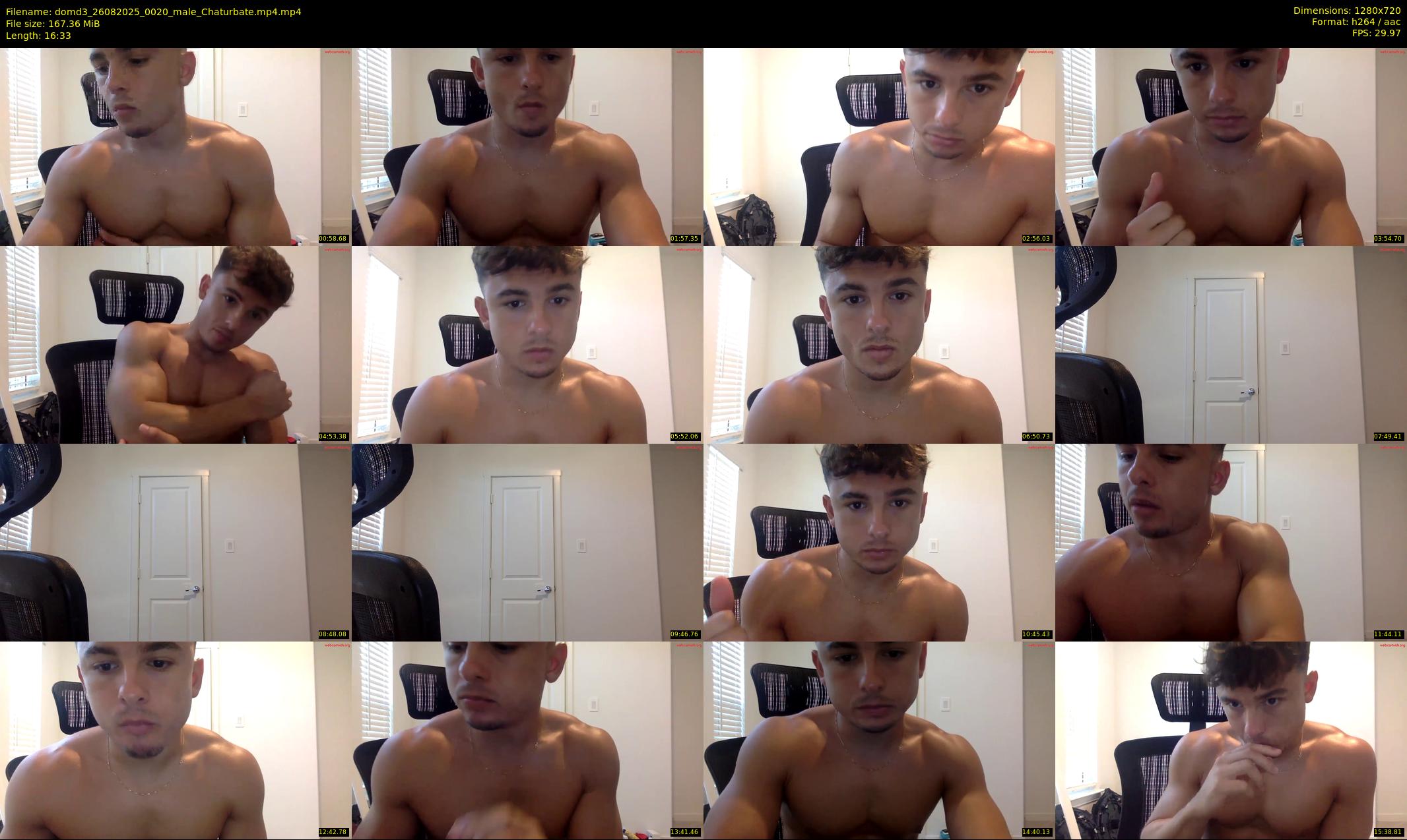 domd3 — 17 minute Chaturbate male cam show recording, 720p, Aug 26, 2025