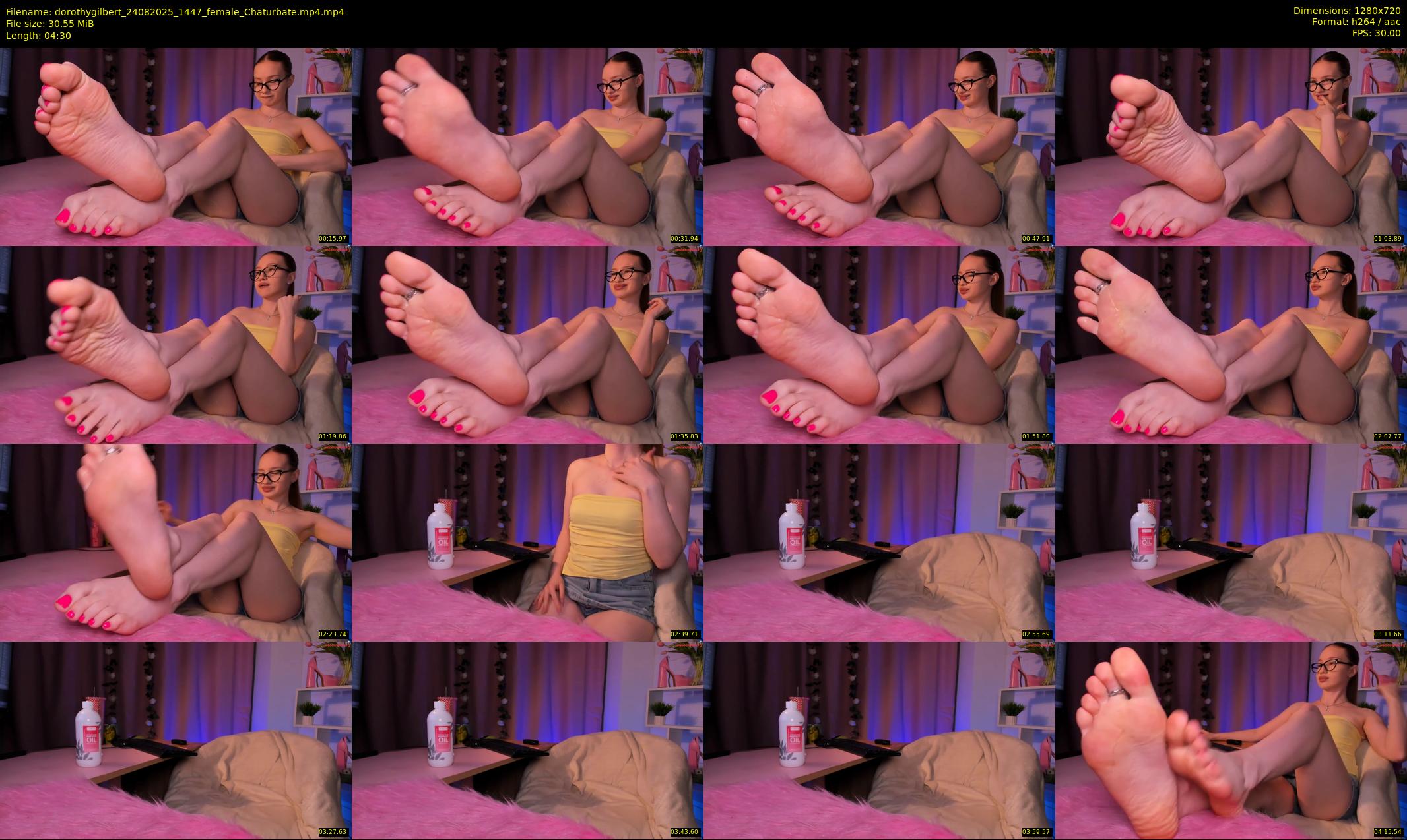 dorothygilbert — 5 minute Chaturbate female cam show recording, 720p, Aug 24, 2025
