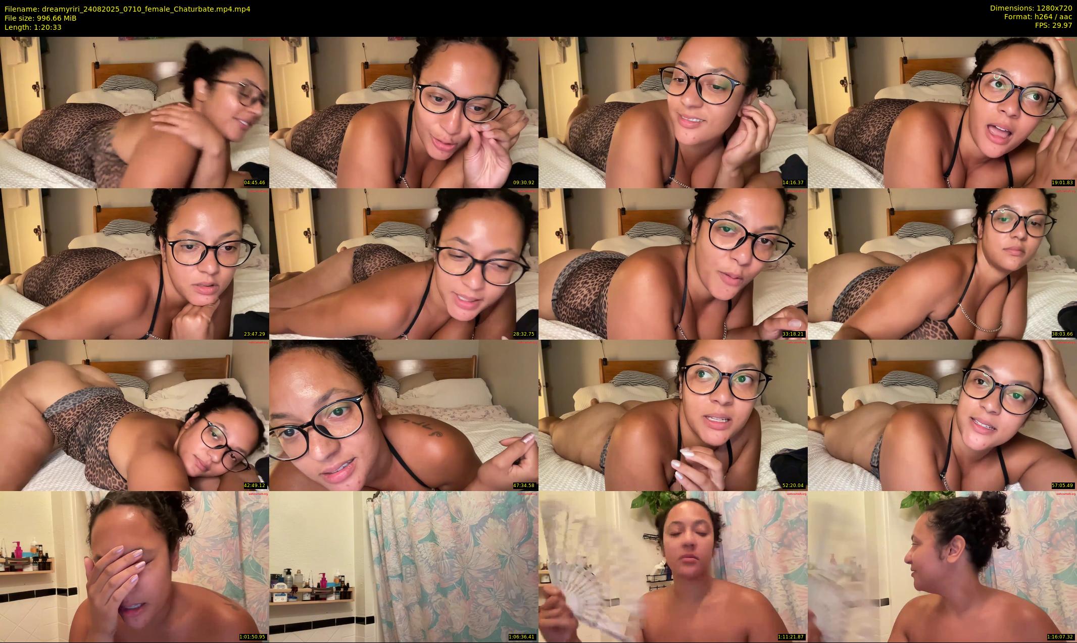 dreamyriri — 81 minute Chaturbate female cam show recording, 720p, Aug 24, 2025