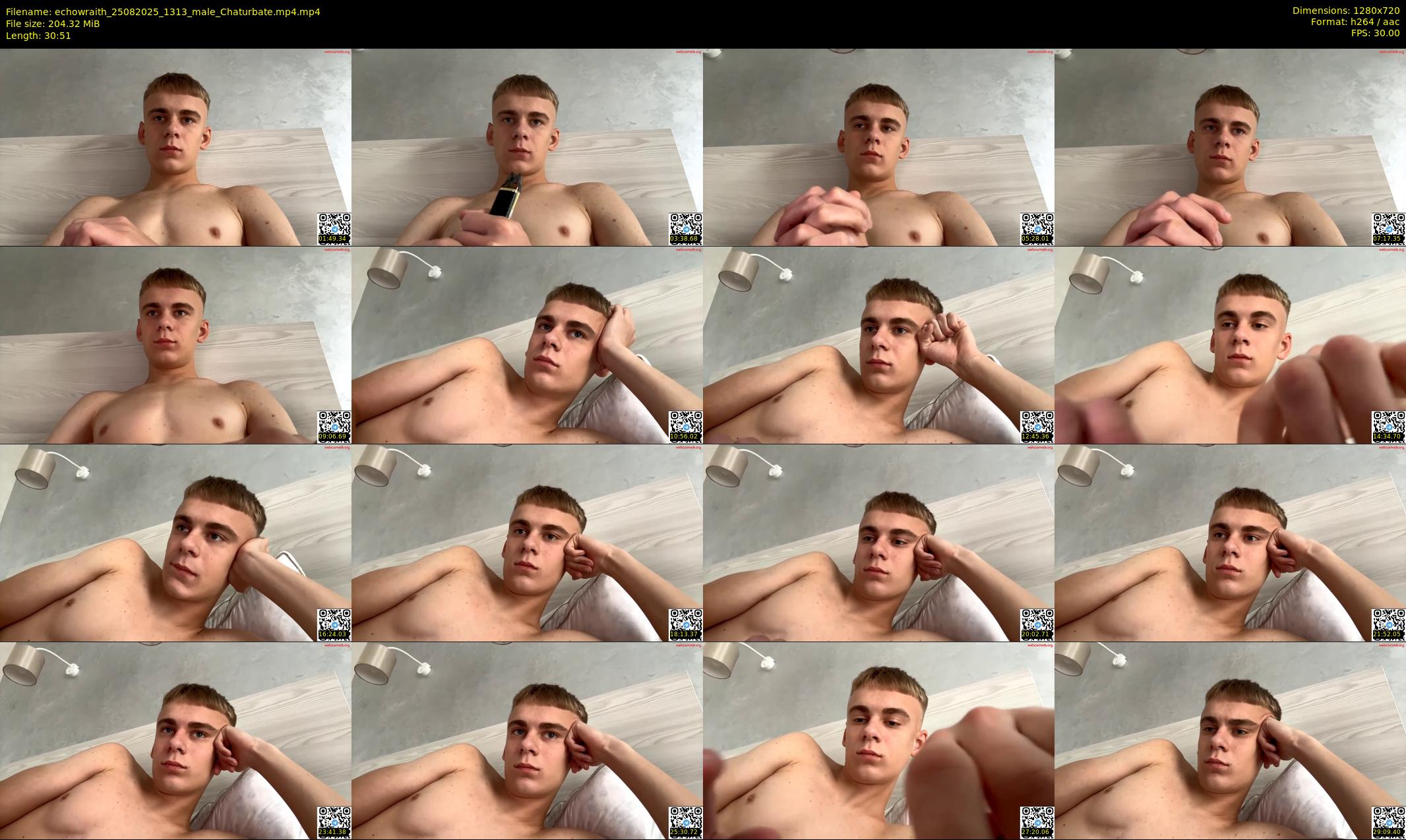 echowraith — 31 minute Chaturbate male cam show recording, 720p, Aug 25, 2025