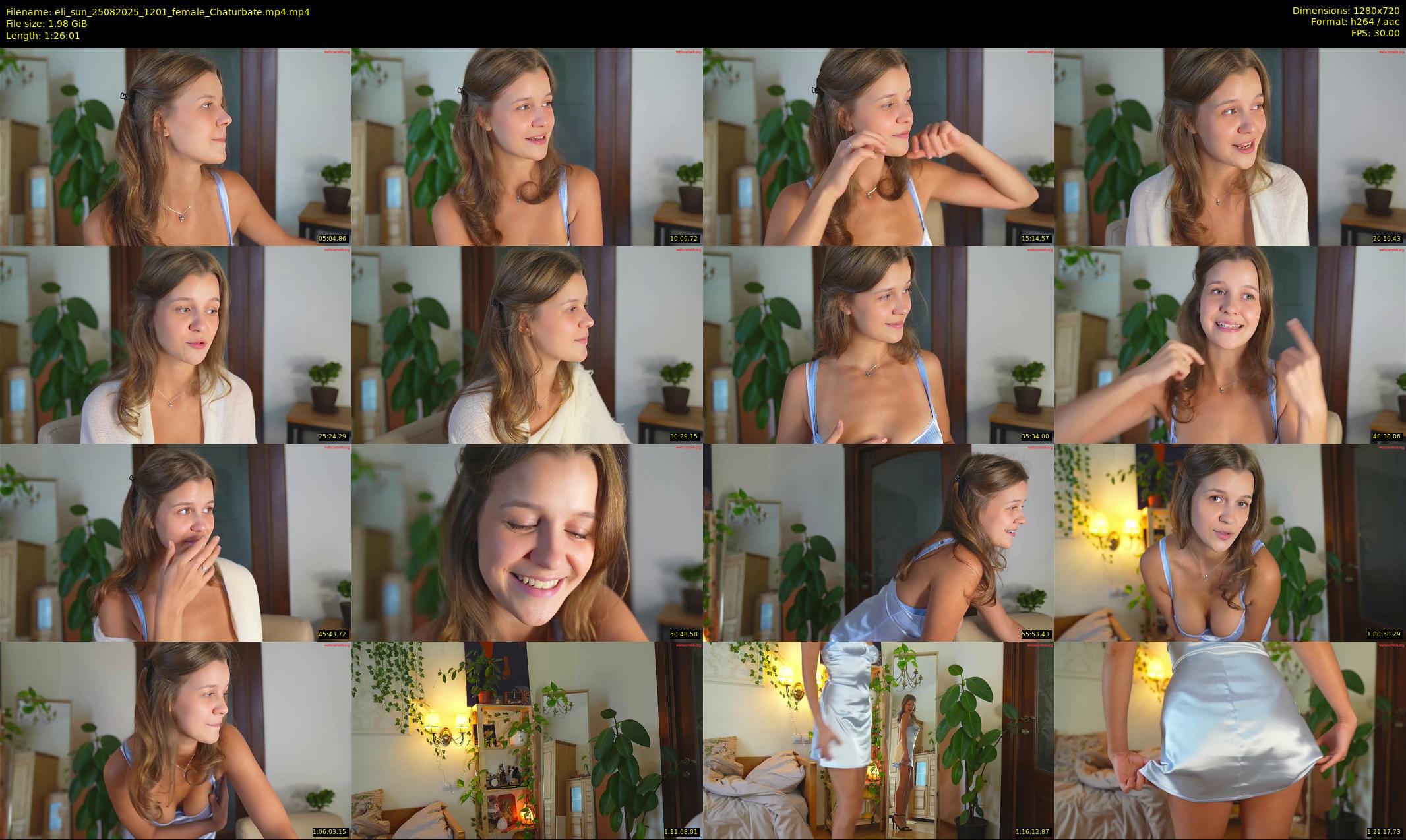 eli_sun — 87 minute Chaturbate female cam show recording, 720p, Aug 25, 2025
