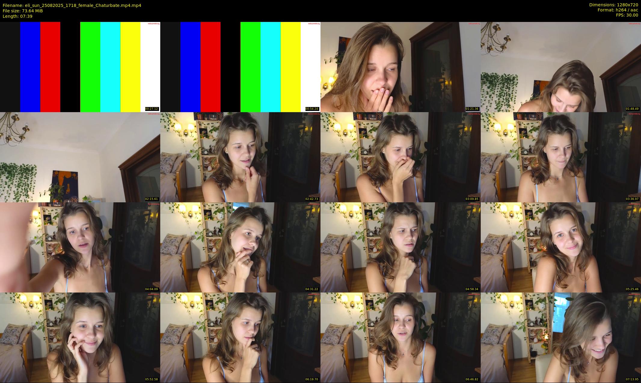 eli_sun — 8 minute Chaturbate female cam show recording, 720p, Aug 25, 2025