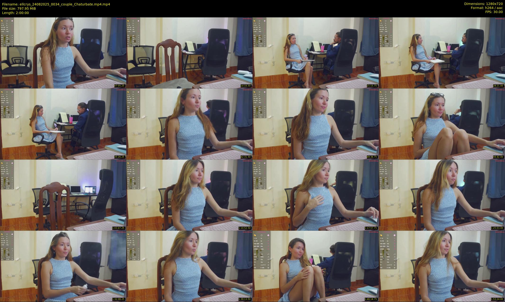 ellcrys — 120 minute Chaturbate couple cam show recording, 720p, Aug 24, 2025