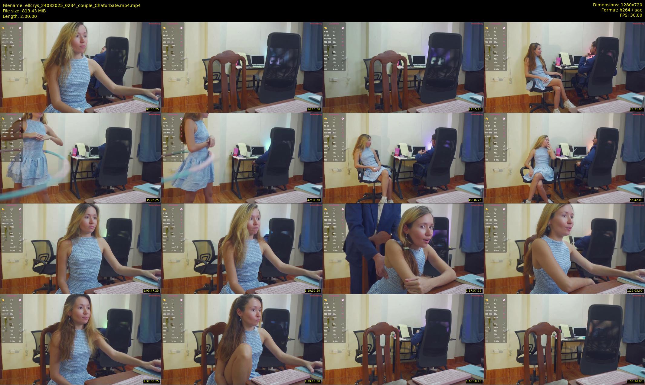 ellcrys — 120 minute Chaturbate couple cam show recording, 720p, Aug 24, 2025