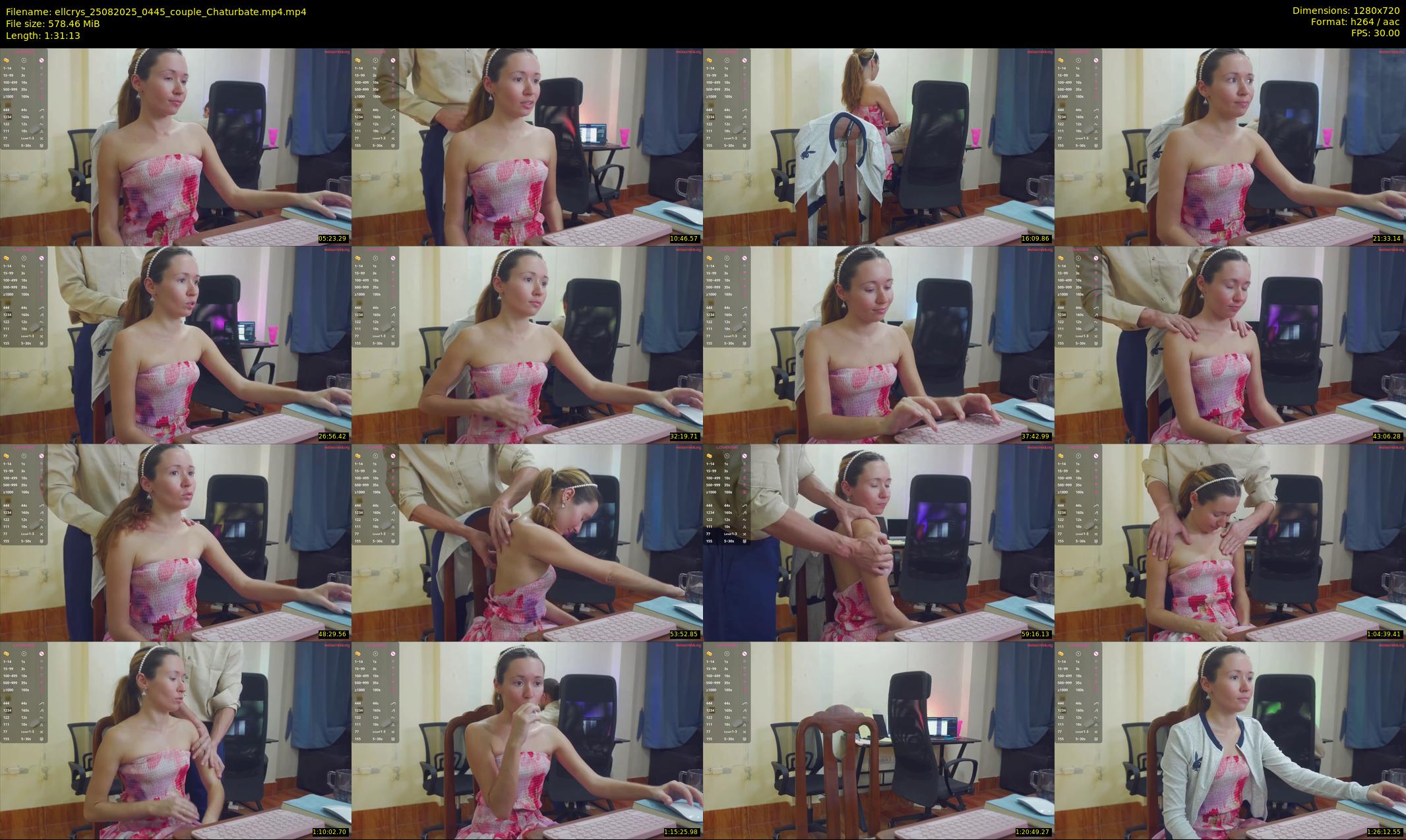 ellcrys — 92 minute Chaturbate couple cam show recording, 720p, Aug 25, 2025