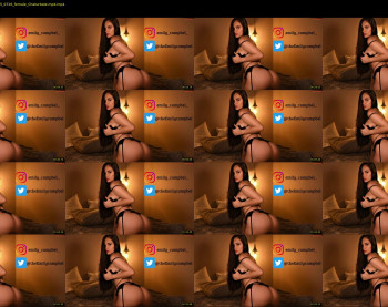 emiilycampbell — 3 minute Chaturbate female cam show recording, 720p, Aug 24, 2025