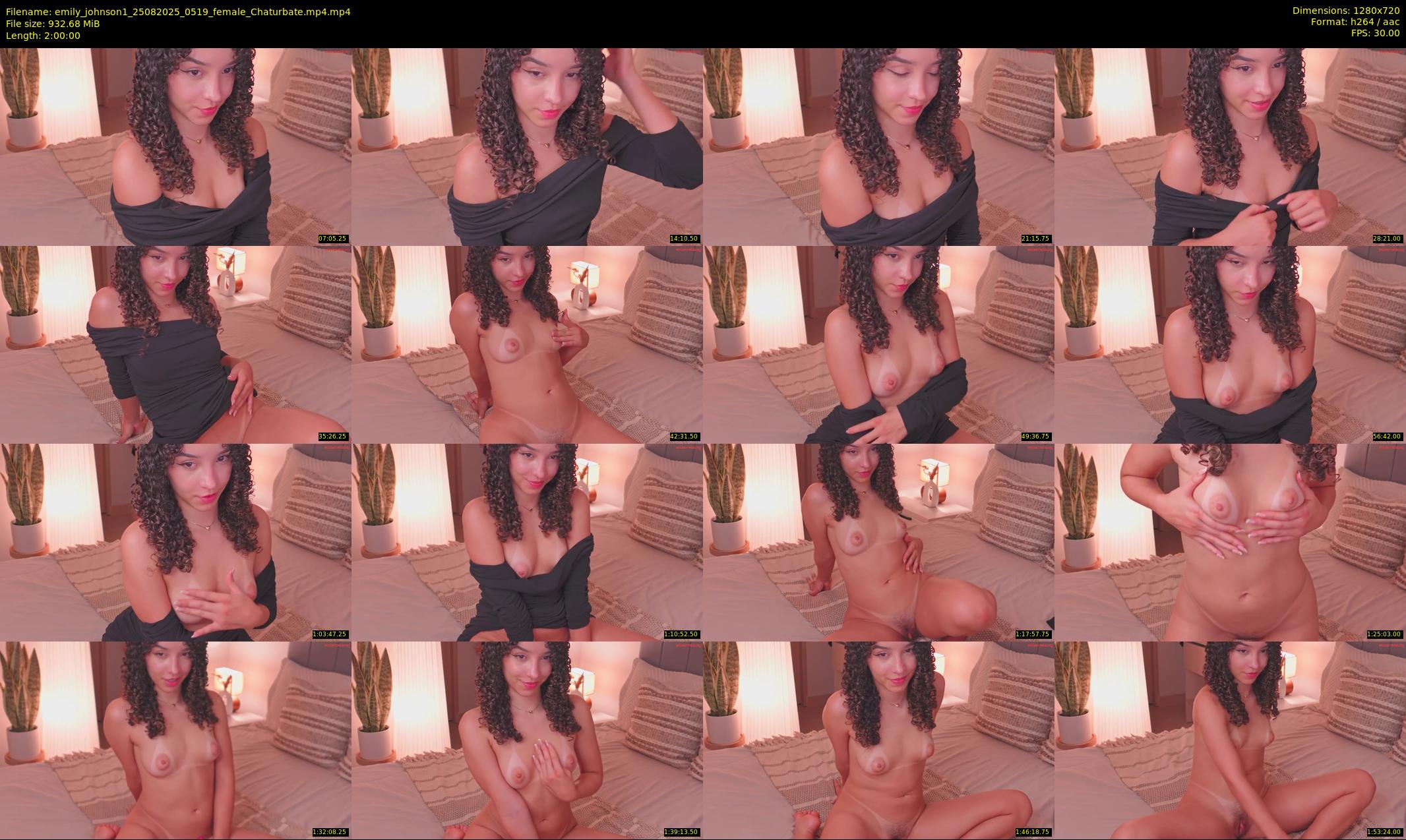 emily_johnson1 — 120 minute Chaturbate female cam show recording, 720p, Aug 25, 2025