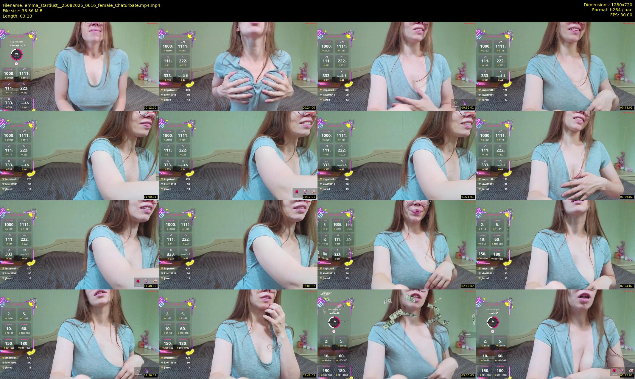 emma_stardust_ — 4 minute Chaturbate female cam show recording, 720p, Aug 25, 2025