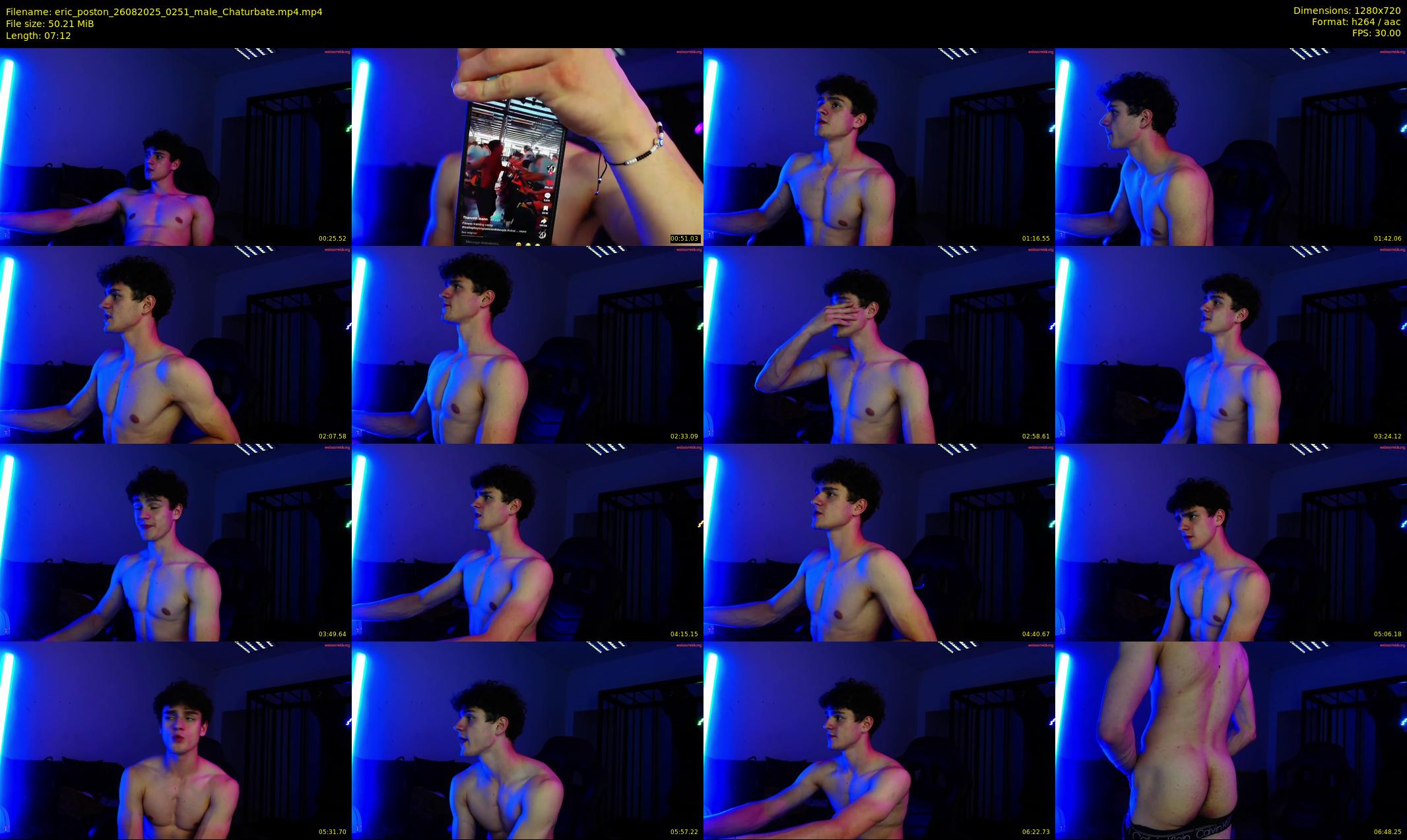 eric_poston — 8 minute Chaturbate male cam show recording, 720p, Aug 26, 2025