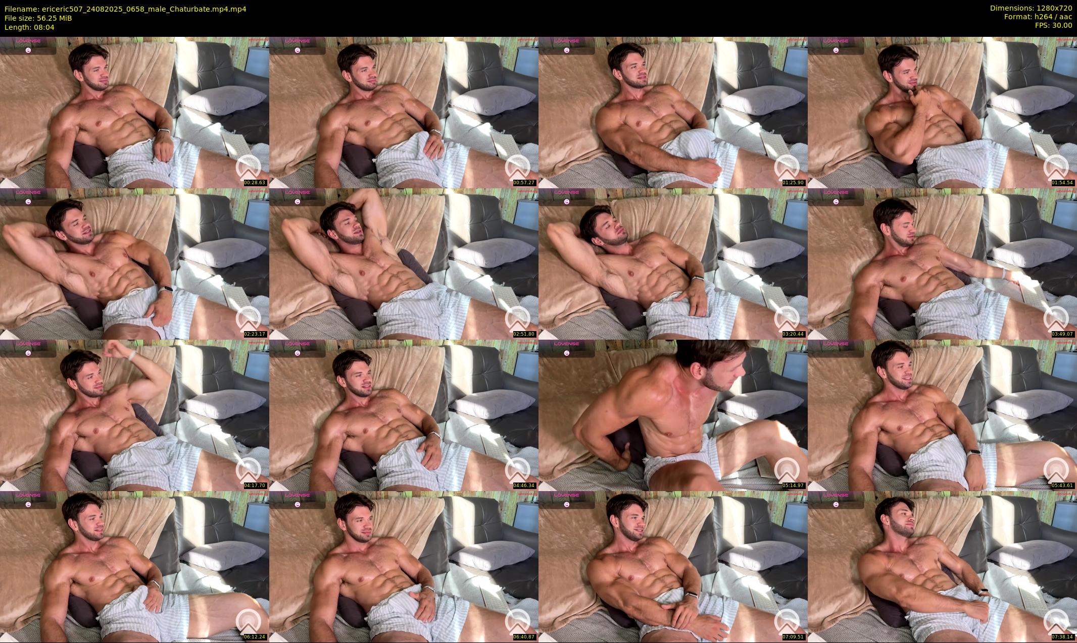 ericeric507 — 9 minute Chaturbate male cam show recording, 720p, Aug 24, 2025