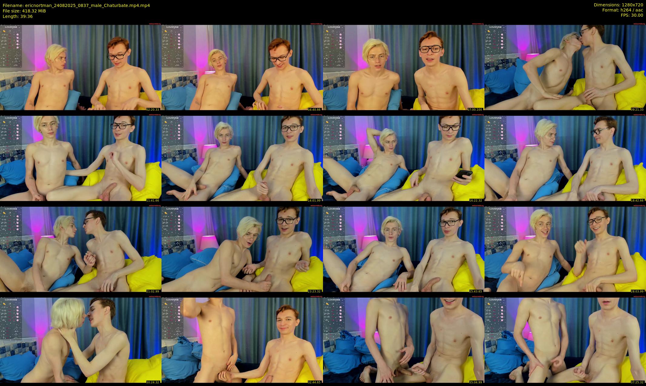ericnortman — 40 minute Chaturbate male cam show recording, 720p, Aug 24, 2025
