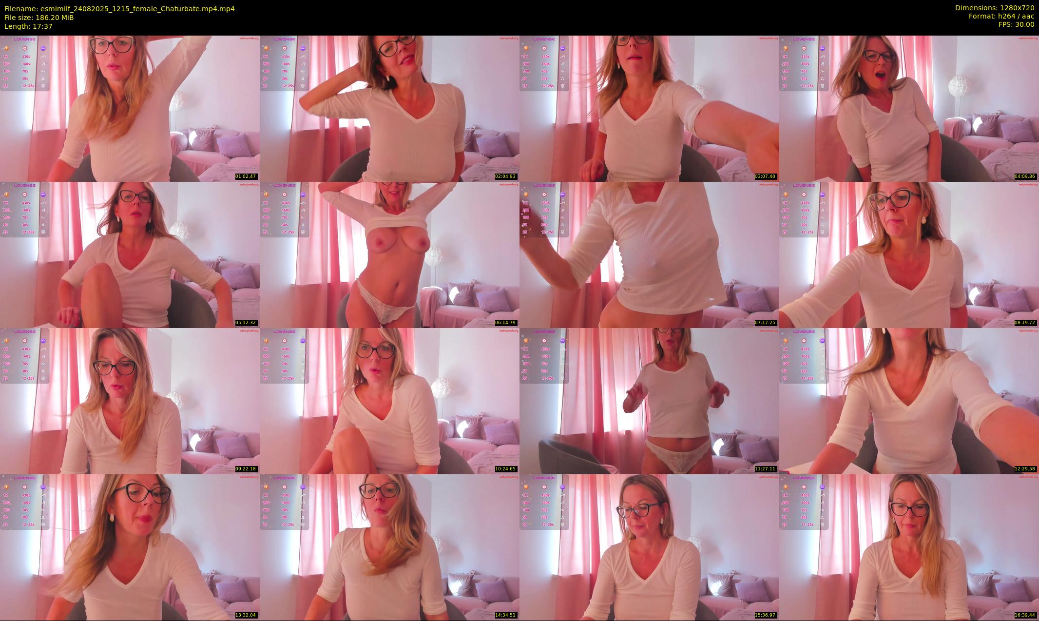 esmimilf — 18 minute Chaturbate female cam show recording, 720p, Aug 24, 2025