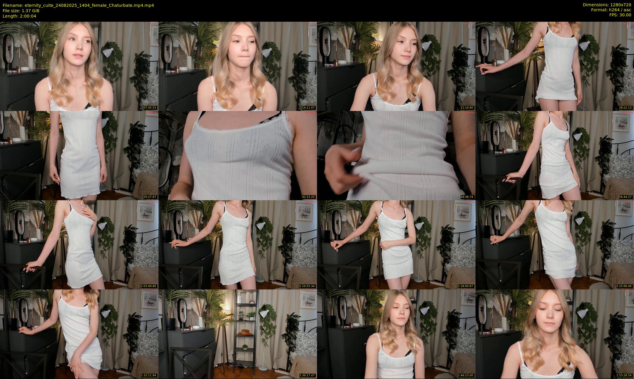 eternity_cuite — 121 minute Chaturbate female cam show recording, 720p, Aug 24, 2025
