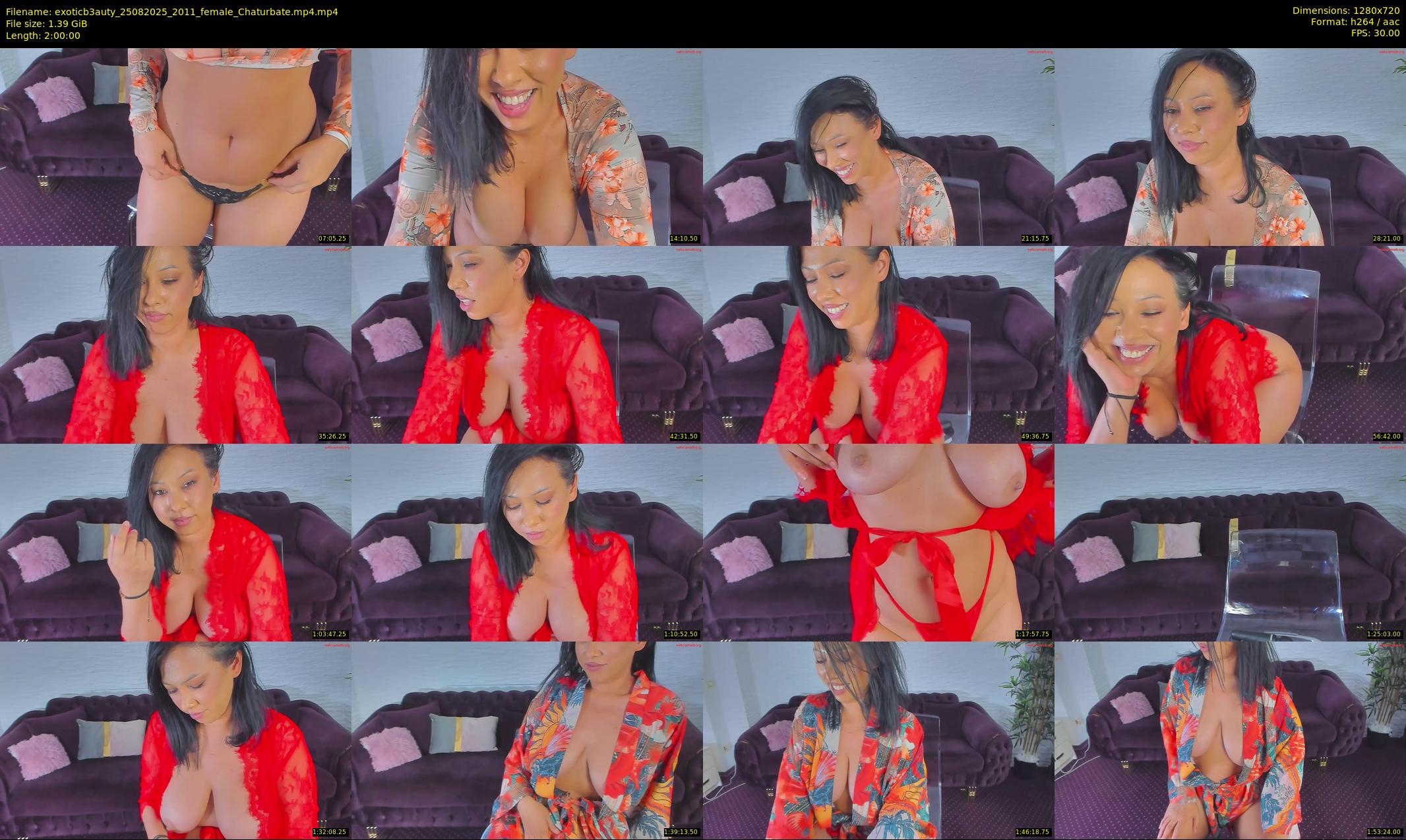 exoticb3auty — 120 minute Chaturbate female cam show recording, 720p, Aug 25, 2025