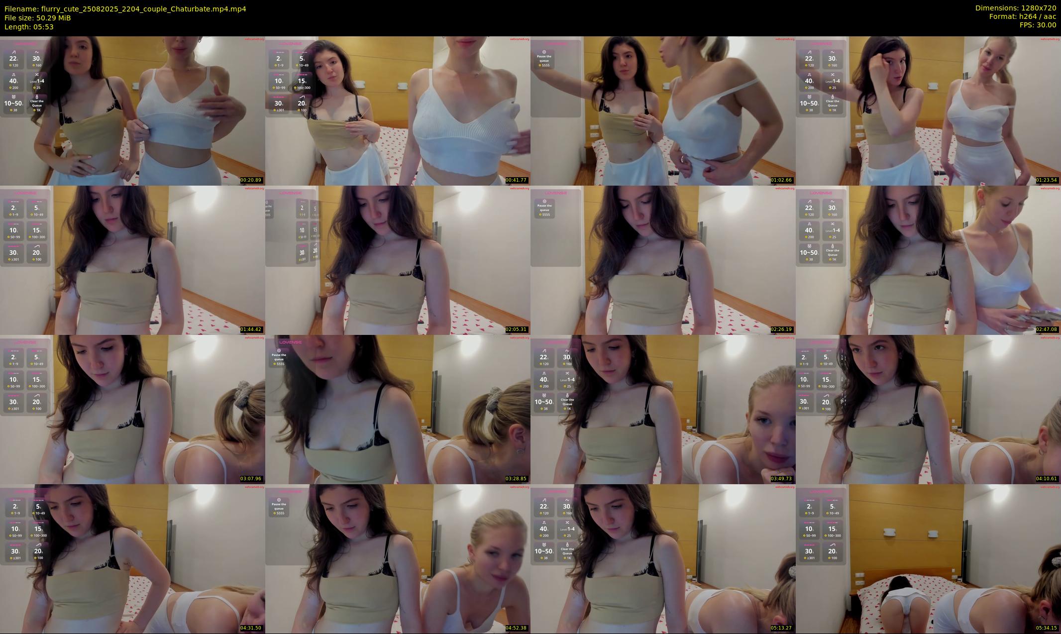 flurry_cute — 6 minute Chaturbate couple cam show recording, 720p, Aug 25, 2025