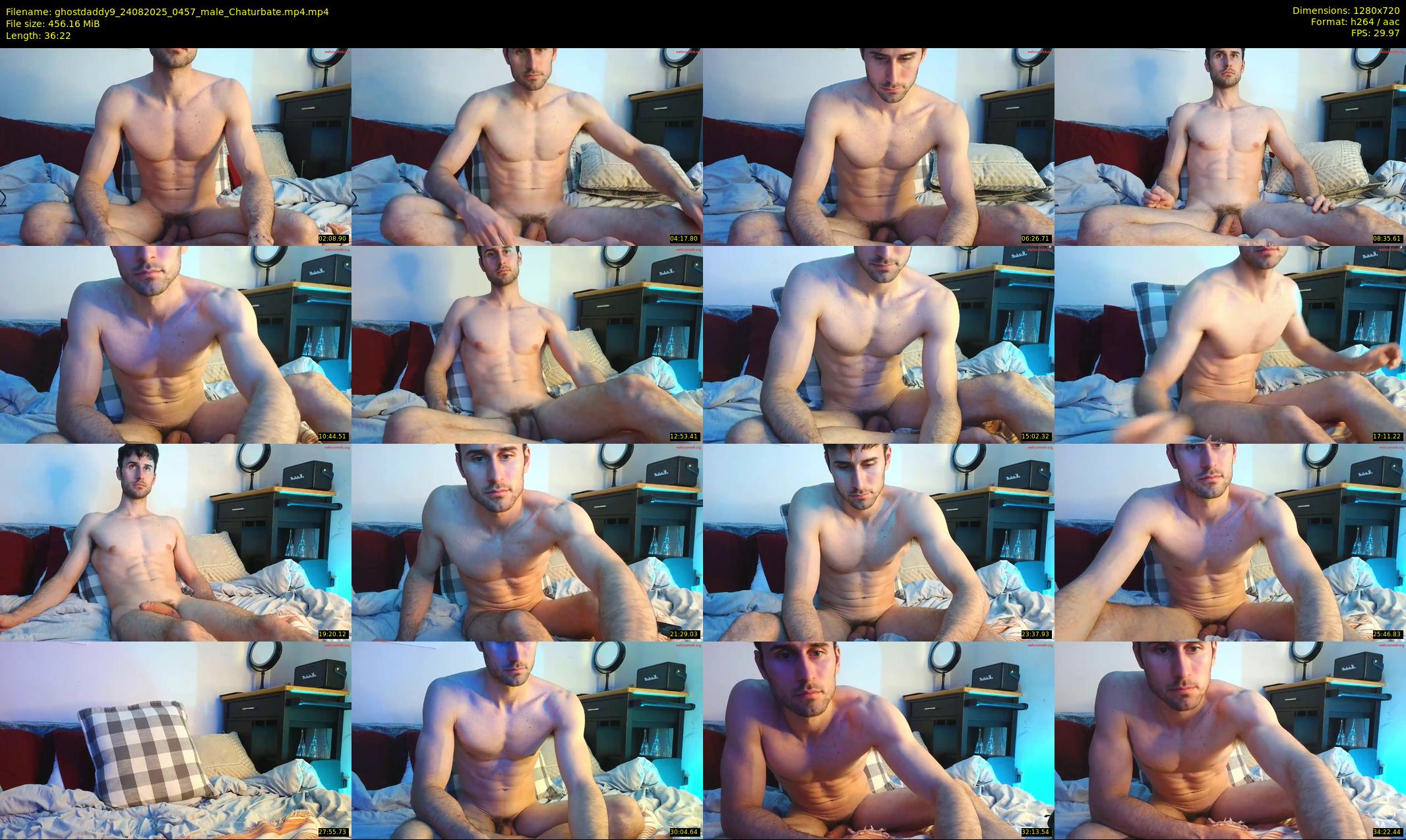 ghostdaddy9 — 37 minute Chaturbate male cam show recording, 720p, Aug 24, 2025